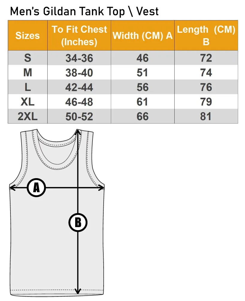 Never Underestimate an Old Man With a Train Mens Vest Tank Top