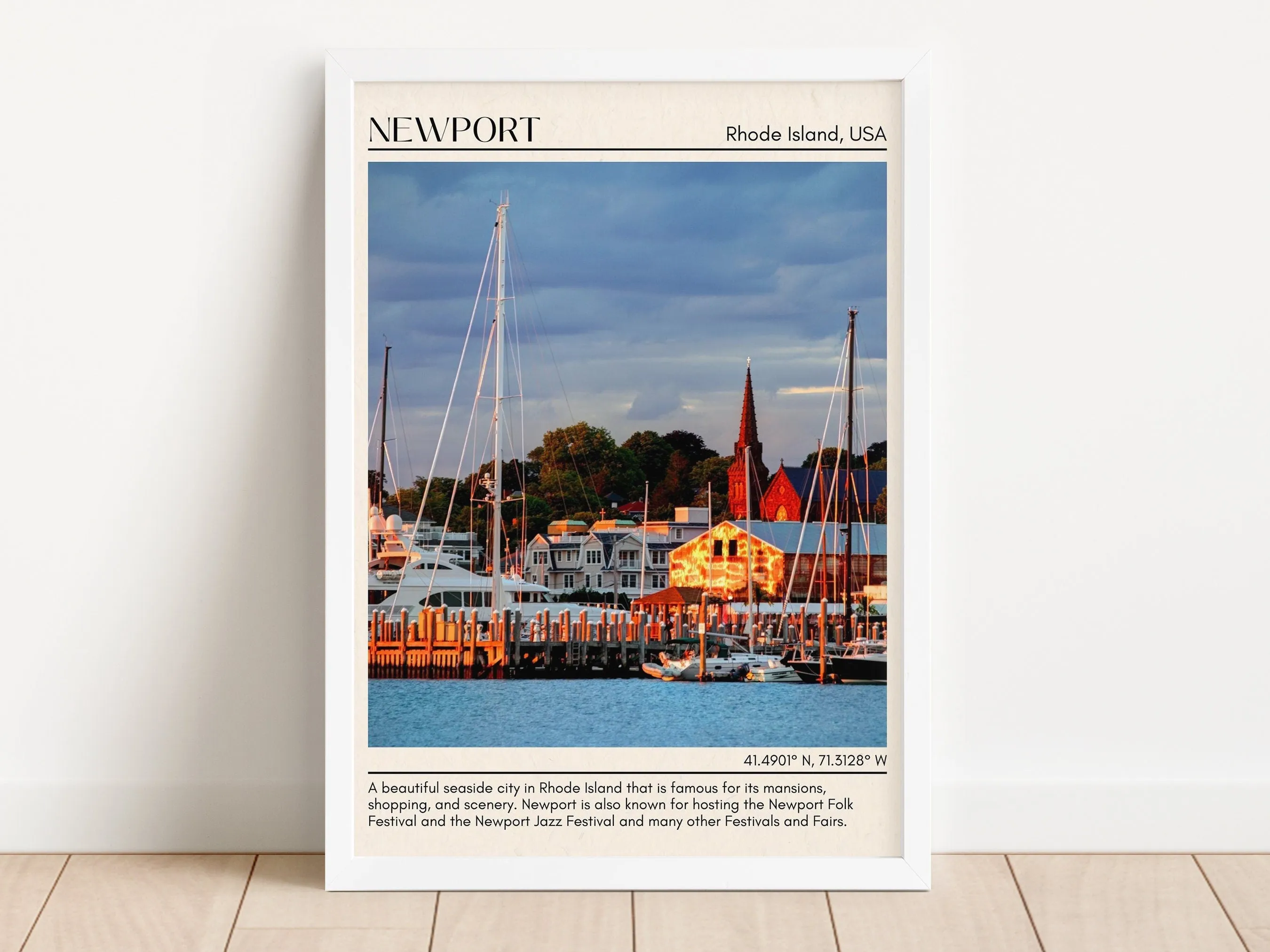 Newport Wall Art, Rhode Island, USA