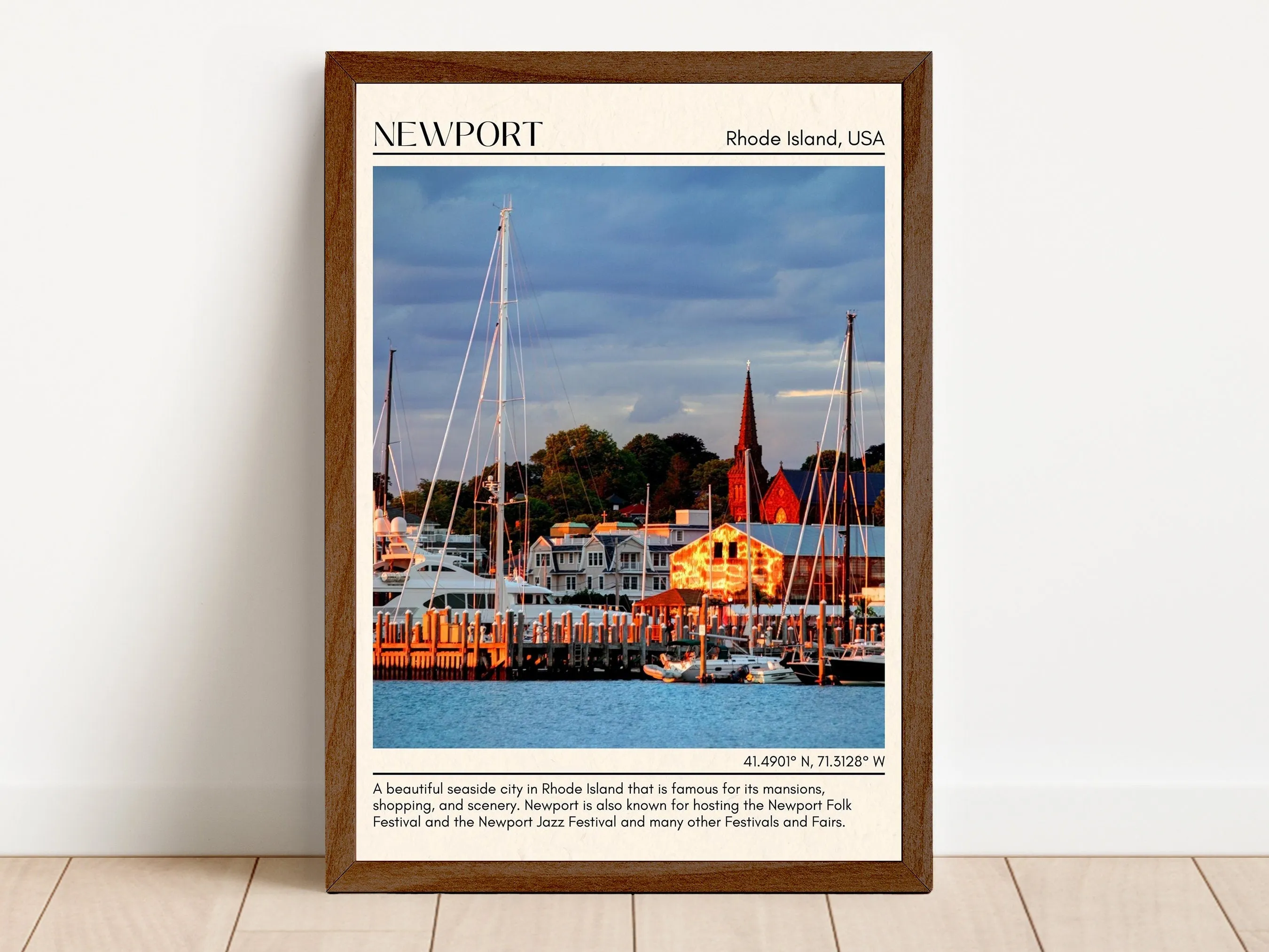 Newport Wall Art, Rhode Island, USA