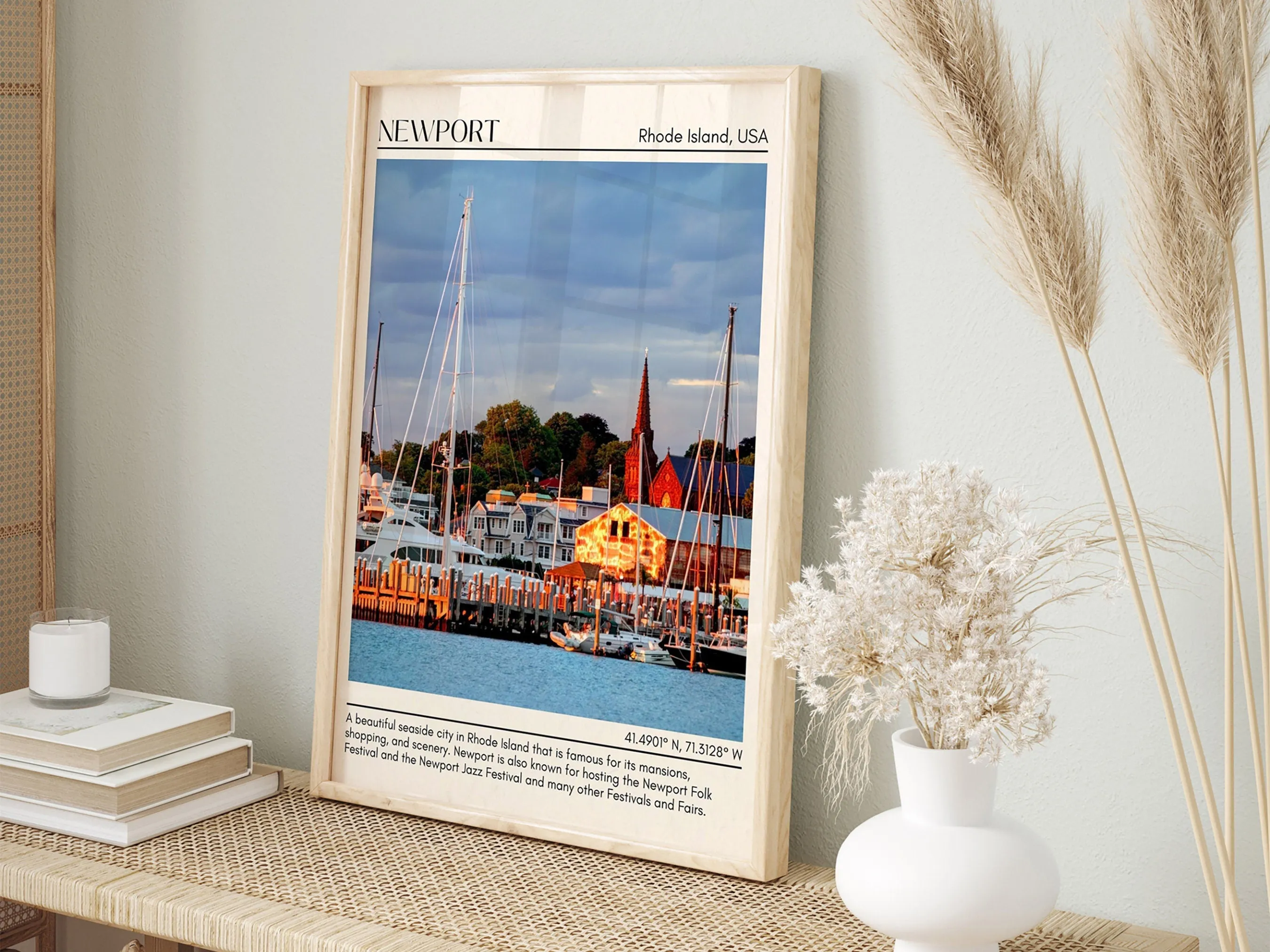 Newport Wall Art, Rhode Island, USA