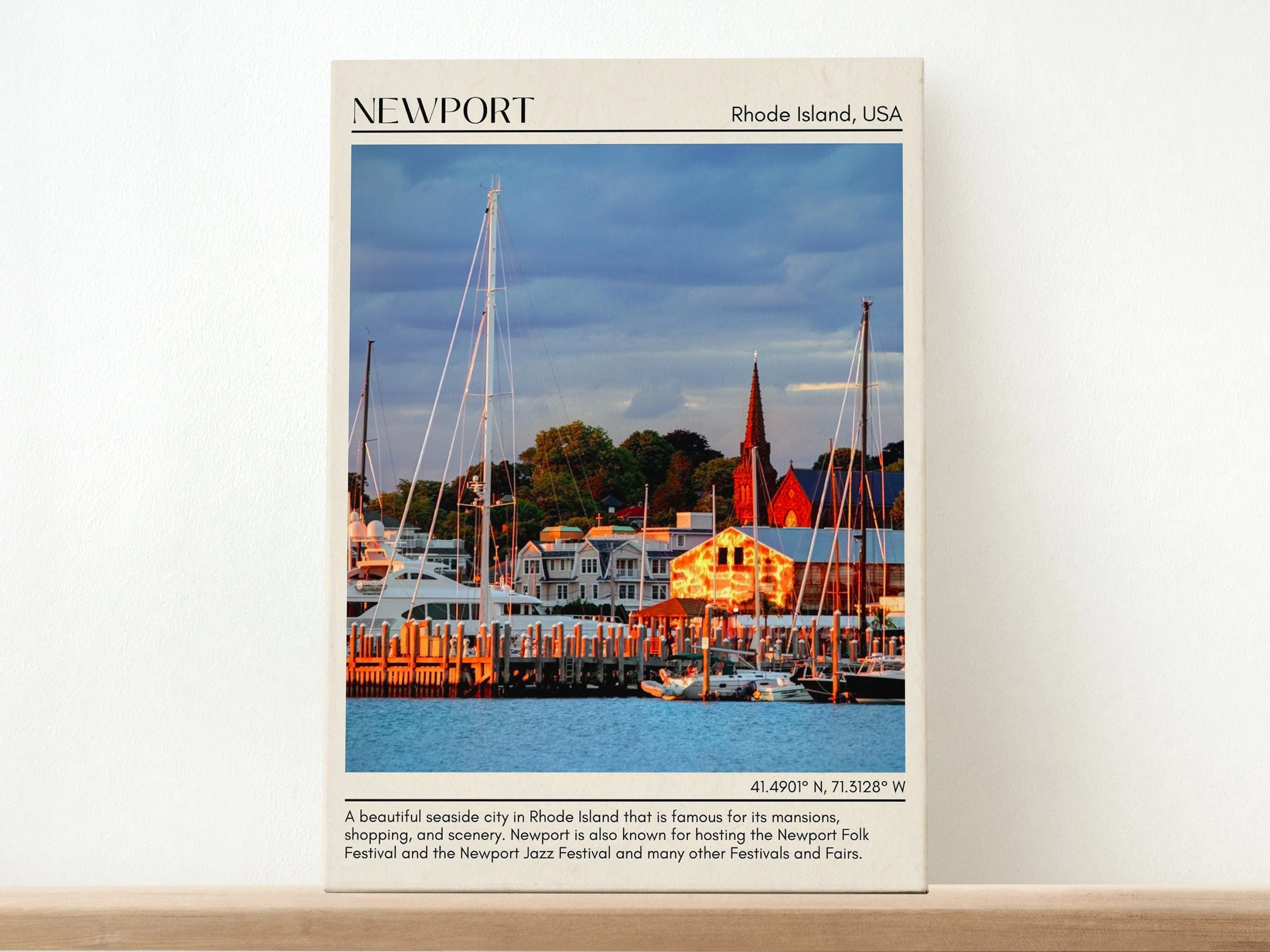 Newport Wall Art, Rhode Island, USA