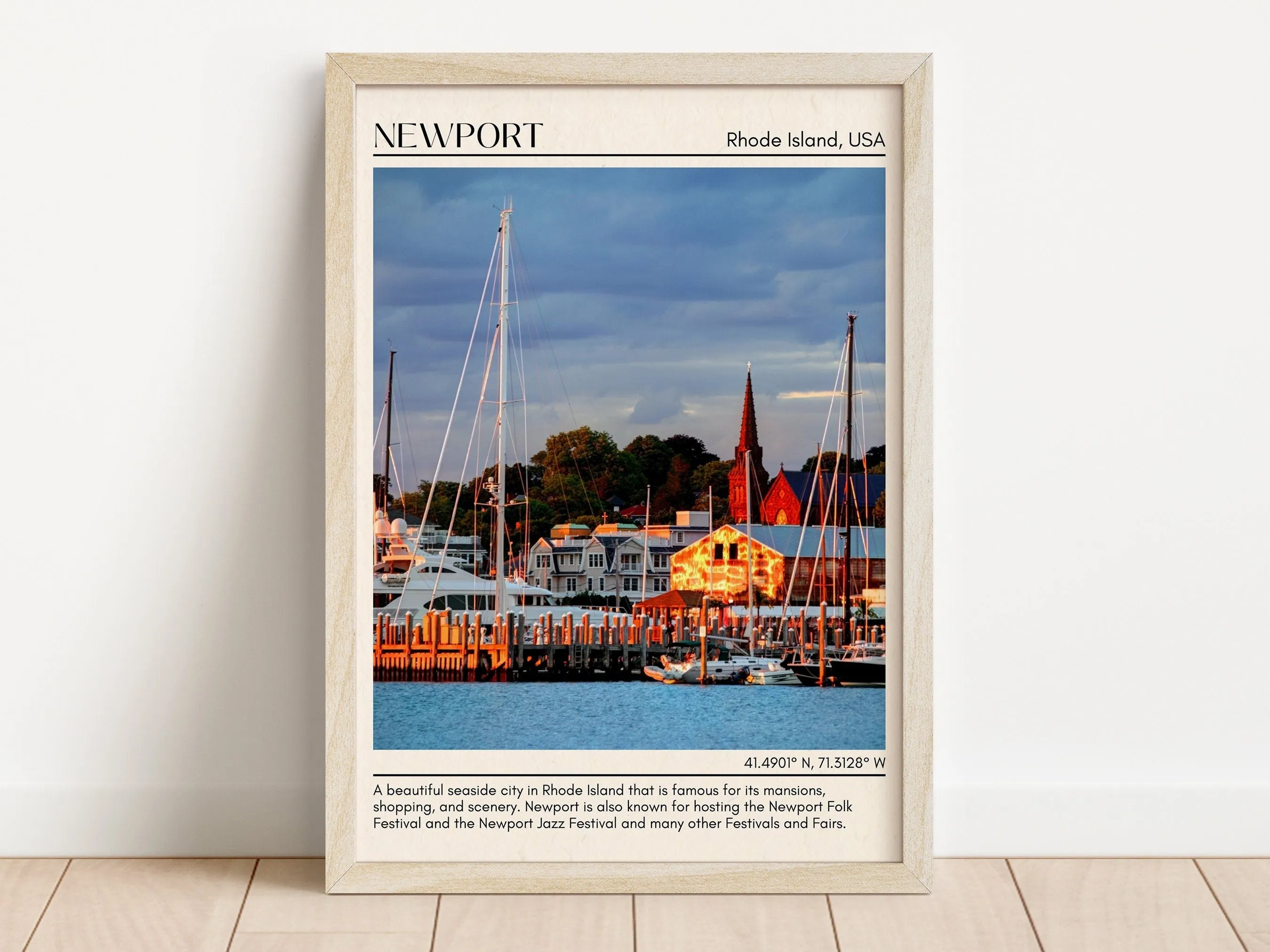 Newport Wall Art, Rhode Island, USA