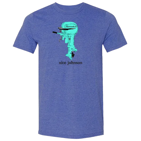 Nice Johnson Unisex Lightweight Cotton/Poly Blend SS Tee