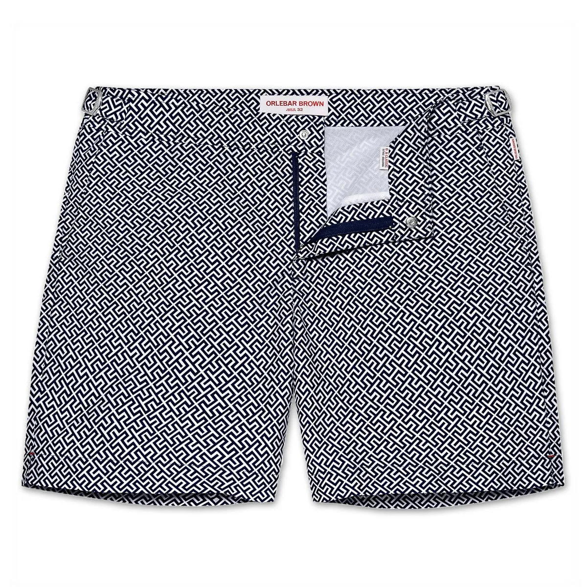 Orlebar Brown - Bulldog Narin Swim Shorts in Navy/White