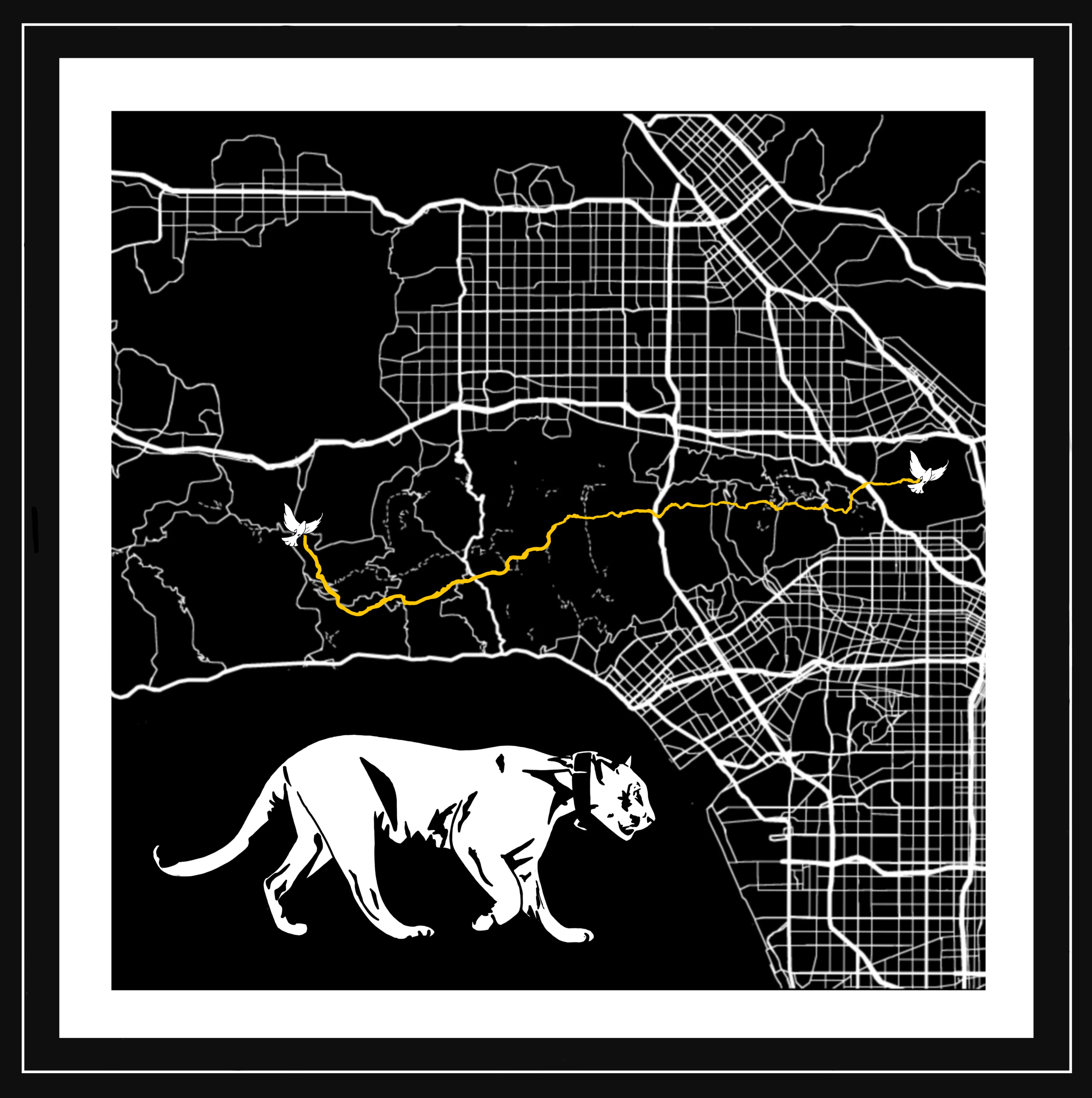 P-22 Map LA Hope Dealer Print