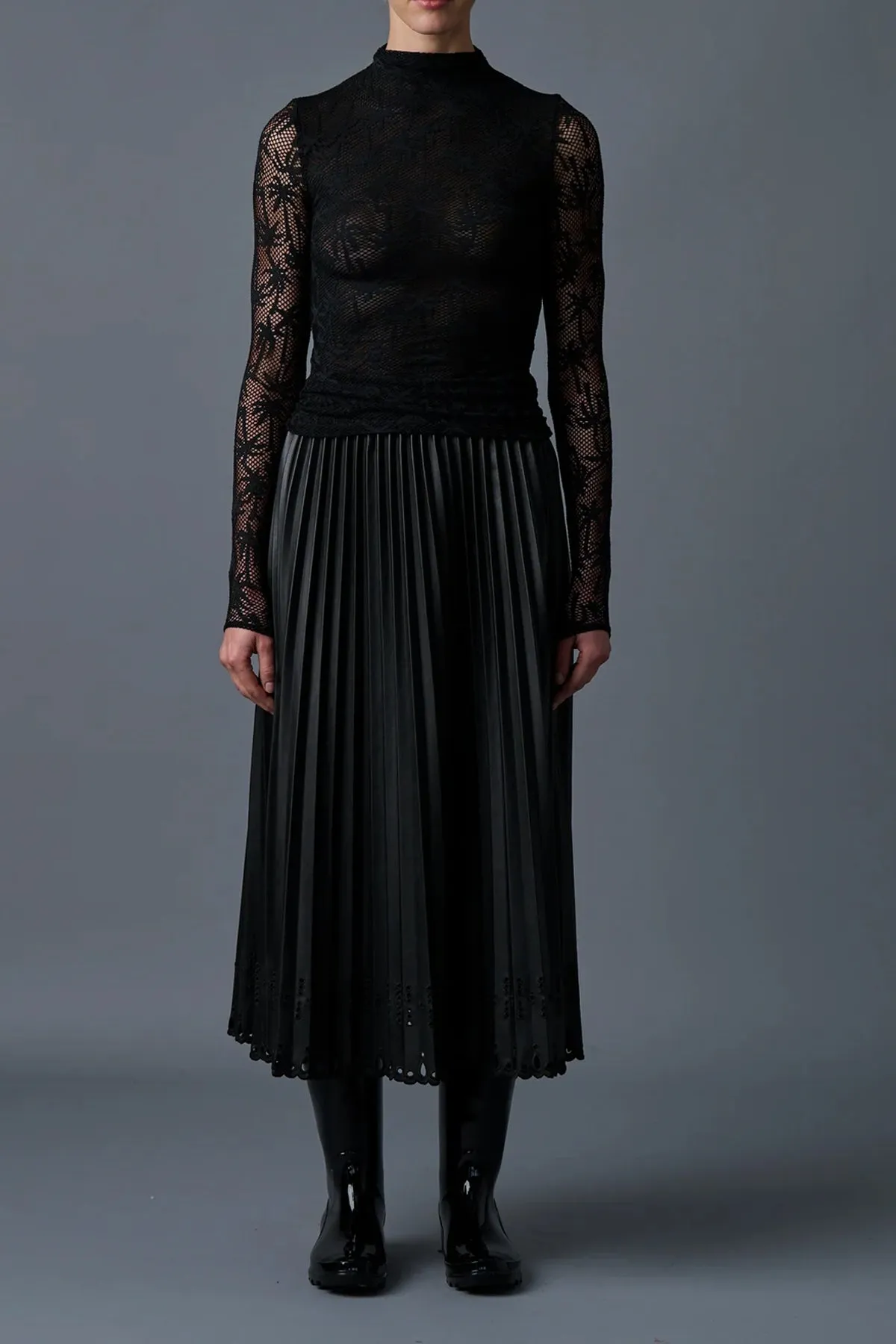 Palm Beach Palm Top in Black
