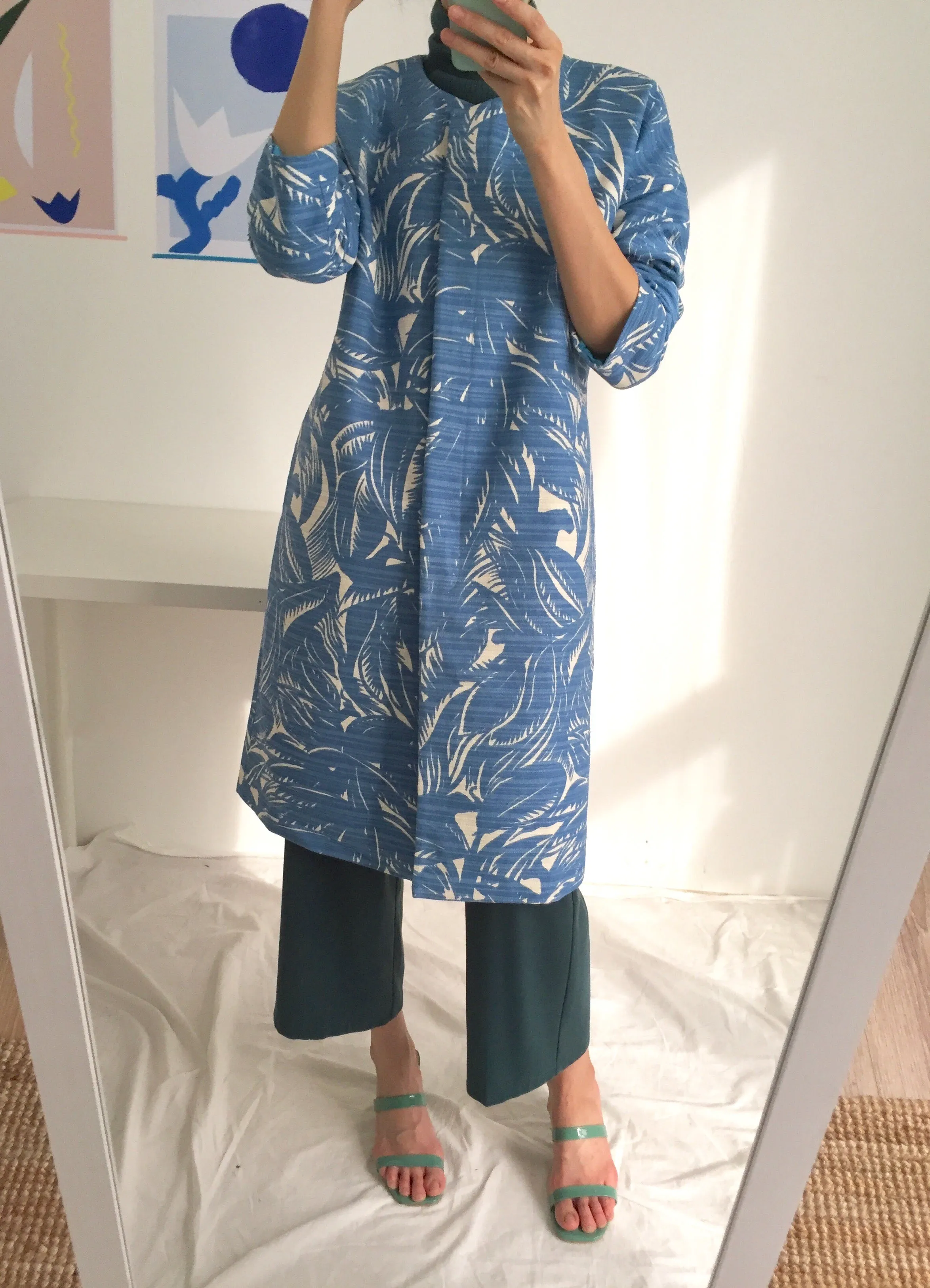 Palm coat -limited edition