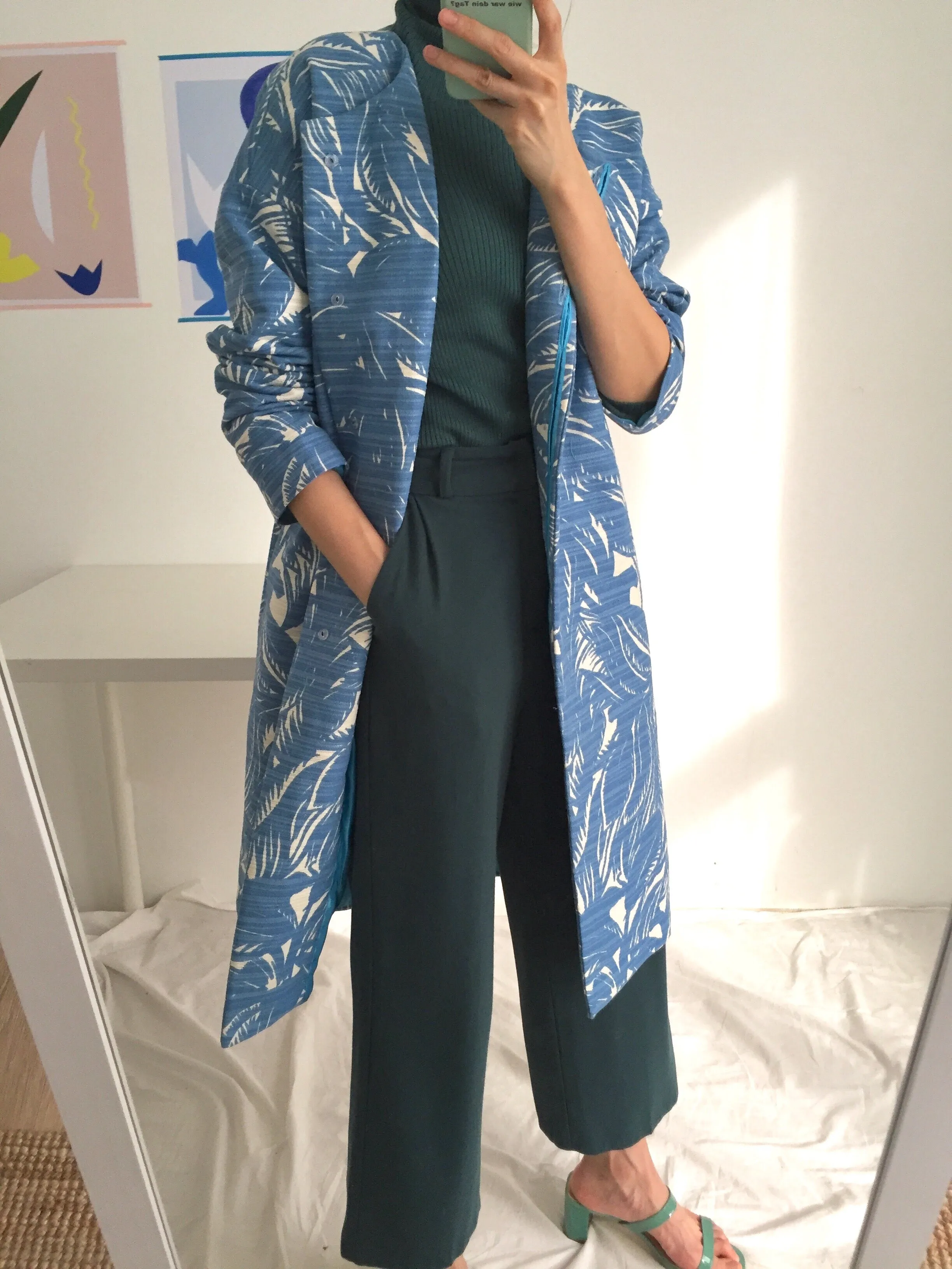 Palm coat -limited edition