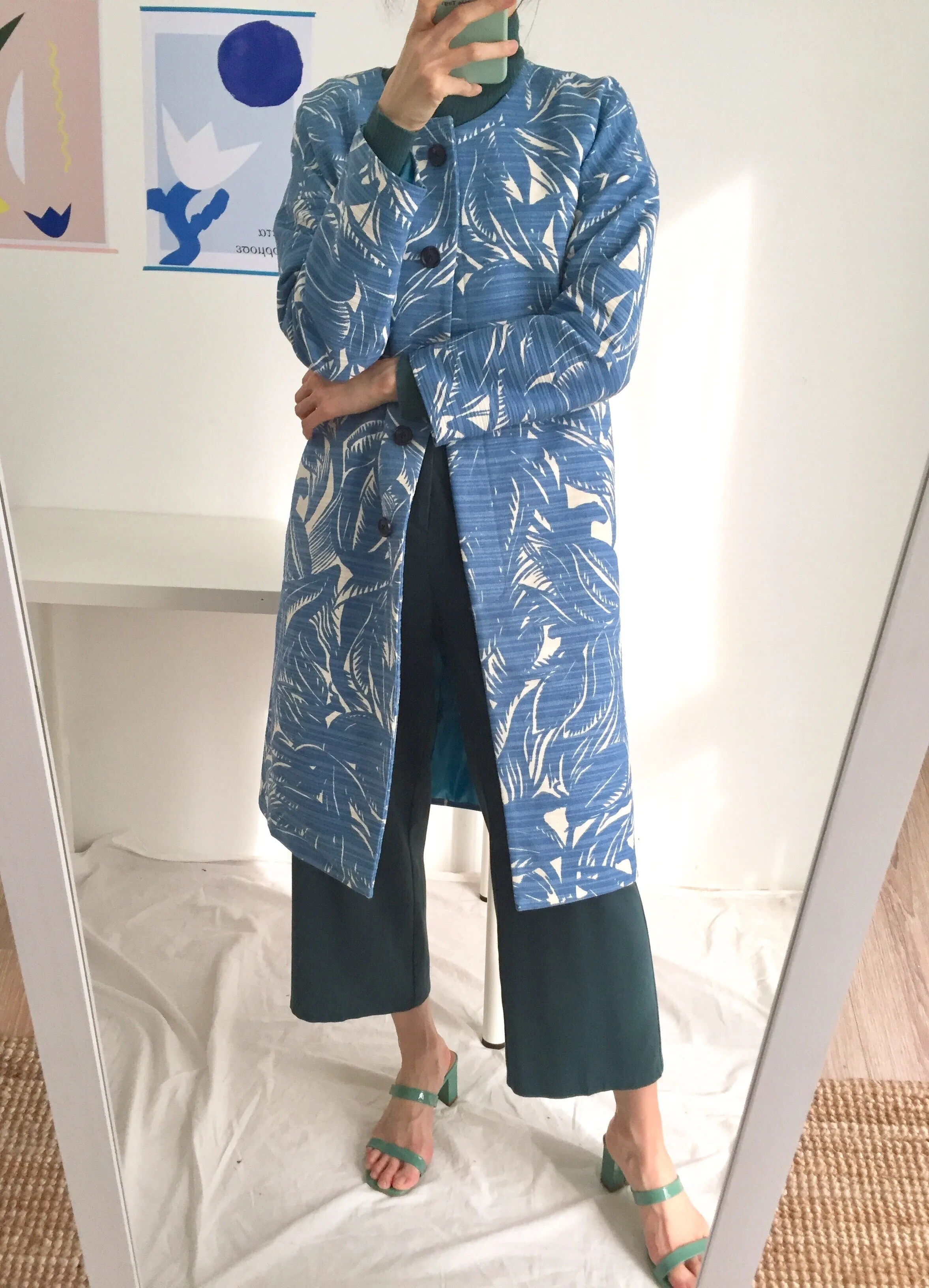 Palm coat -limited edition