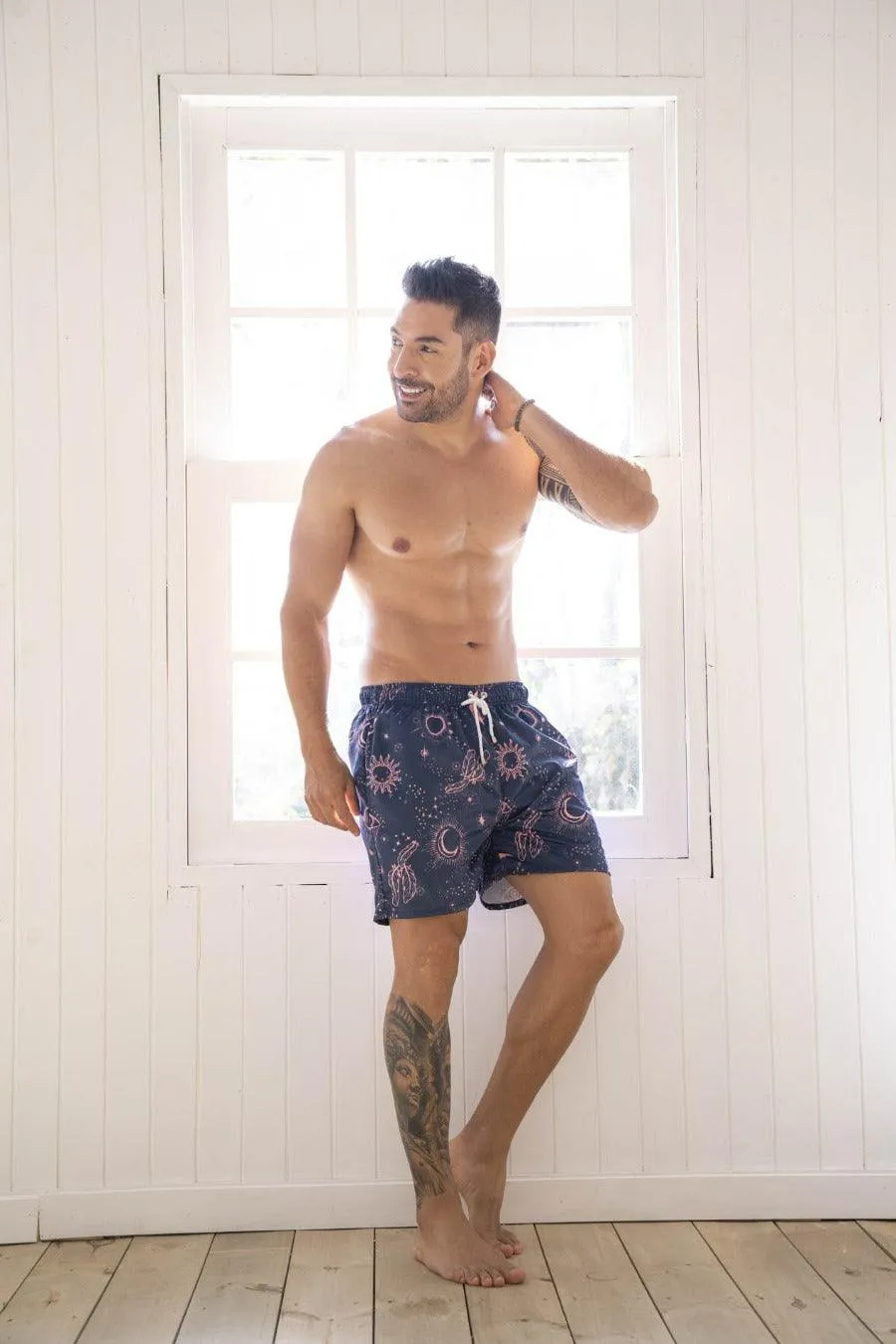 Pantaloneta de Hombre 00 | Men's Swim Trunks Quick Dry Shorts with Pockets 00