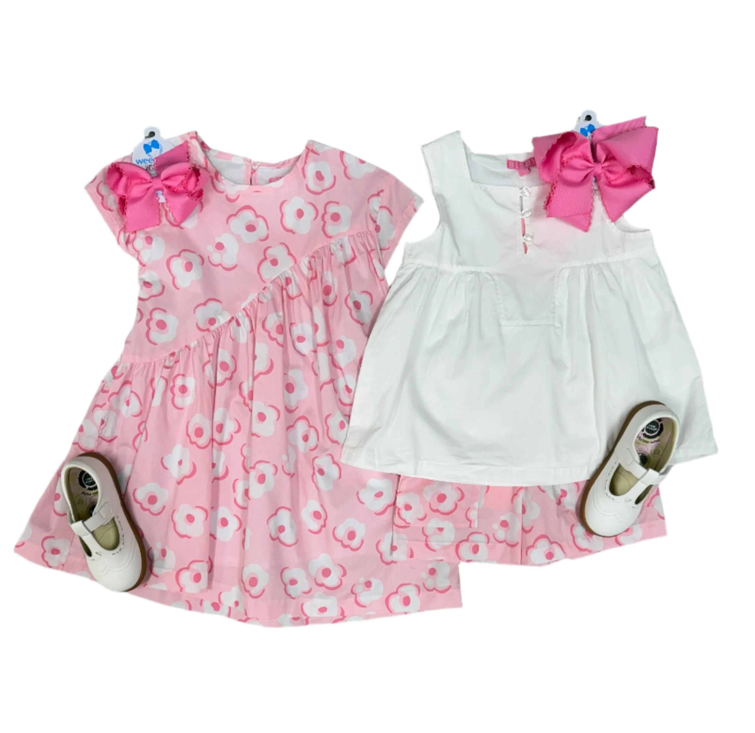 Patch Pocket Shorts - Marshmallow Floral