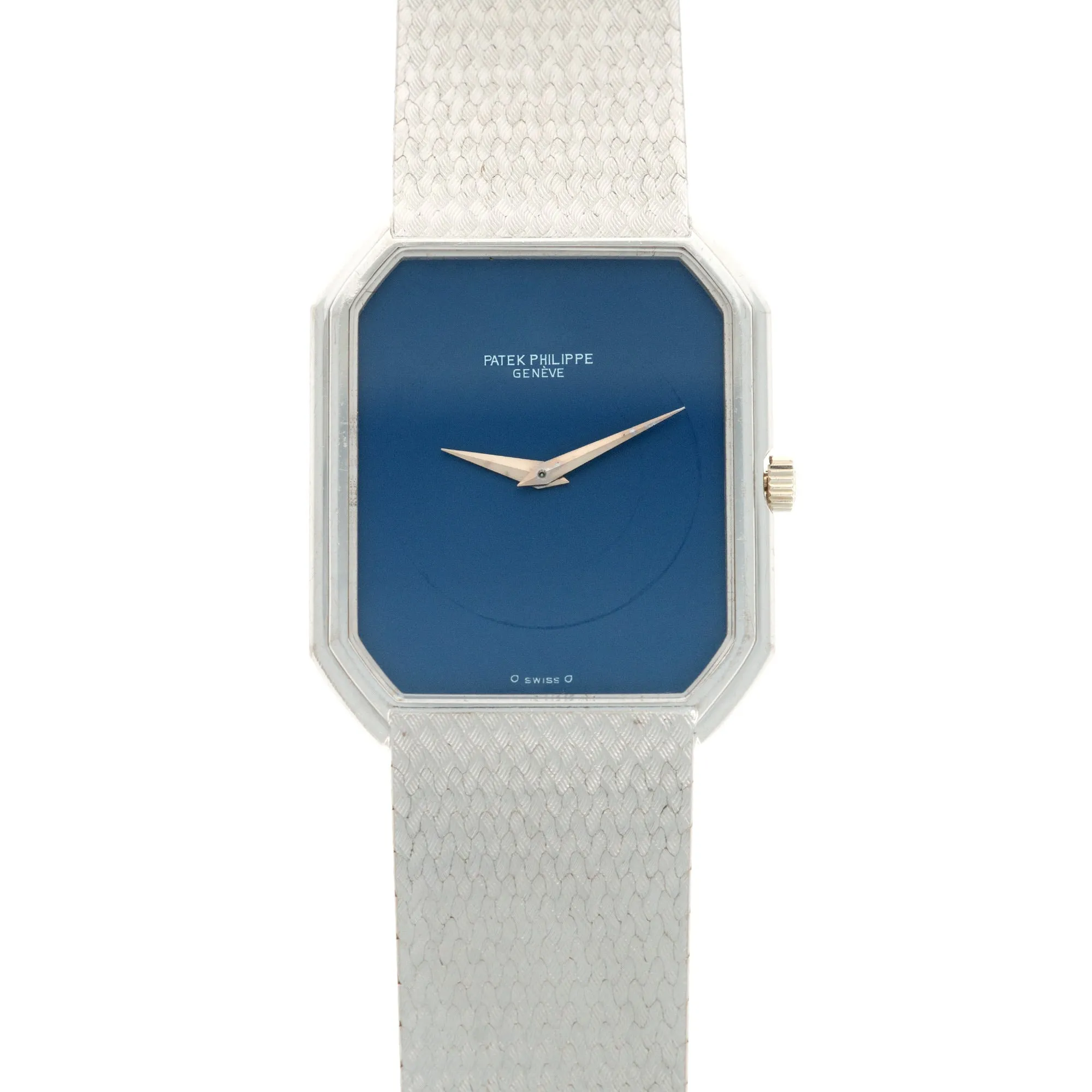 Patek Philippe White Gold Rectangular Watch Ref. 3860