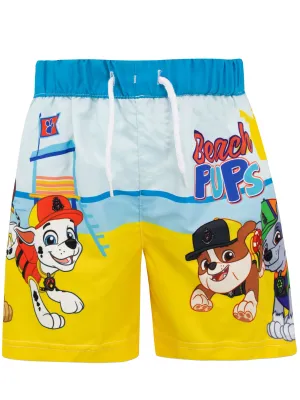 Paw Patrol Swim Shorts - Chase and Marshall
