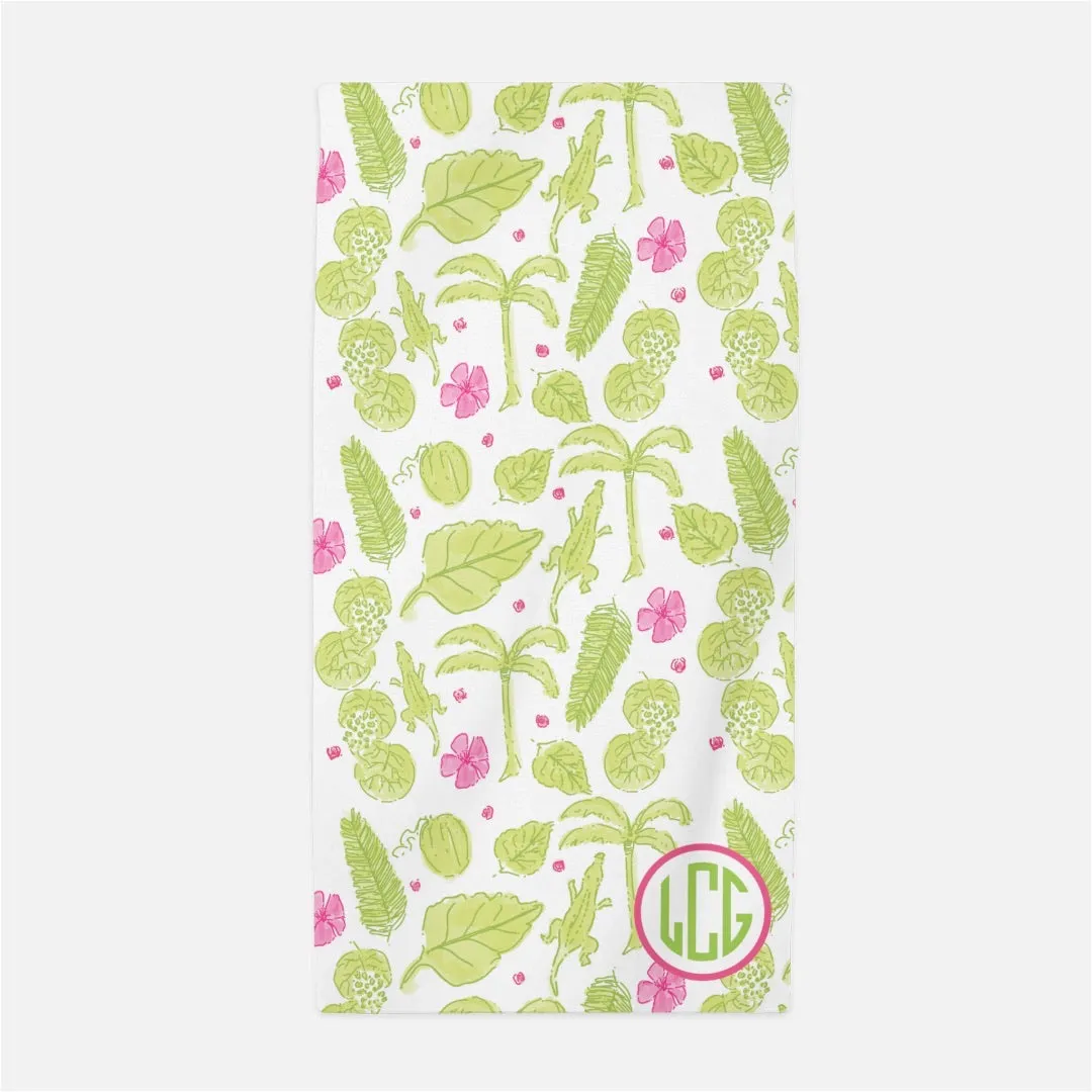 Perfect Palm beach towel