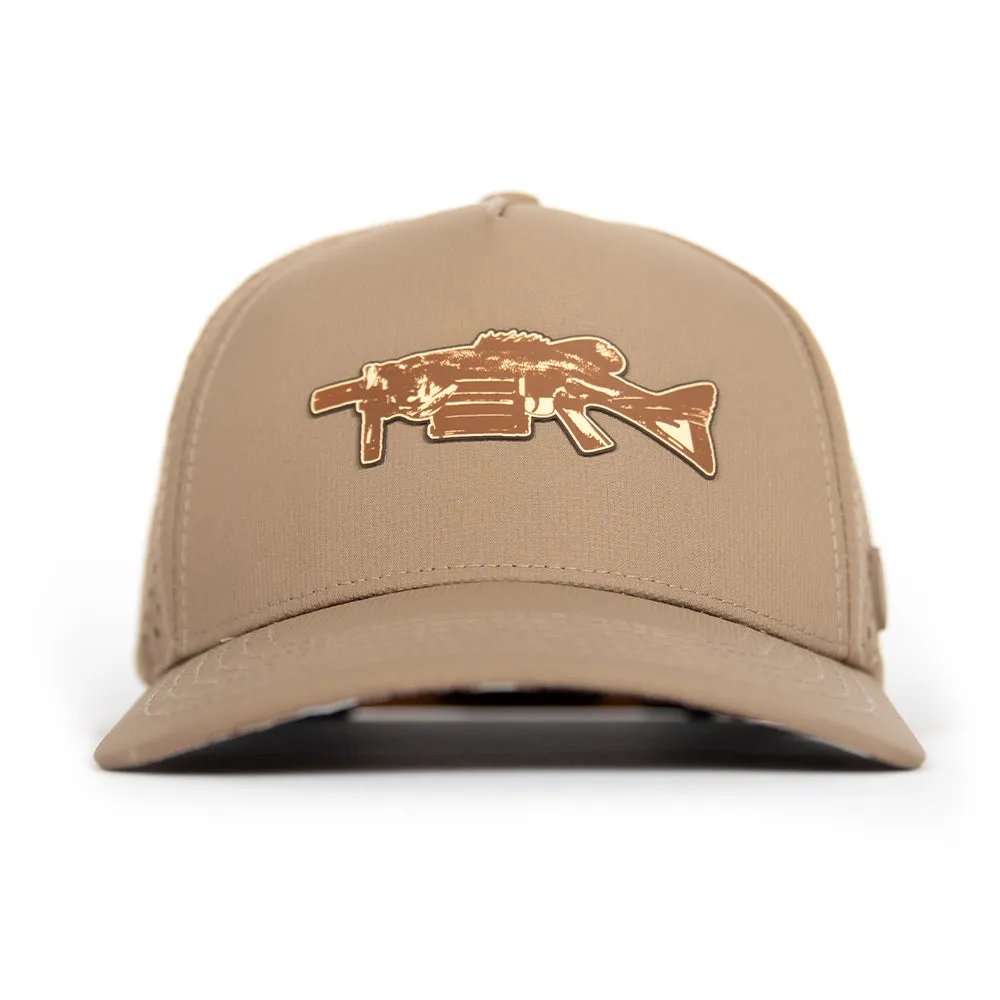Performance Snapback | Bass Grenade | Khaki