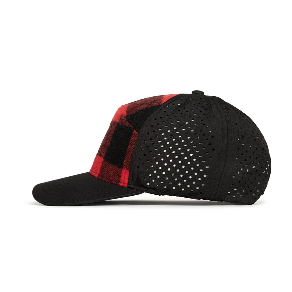 Performance Snapback | Felt Lumberjack Red PreOrder