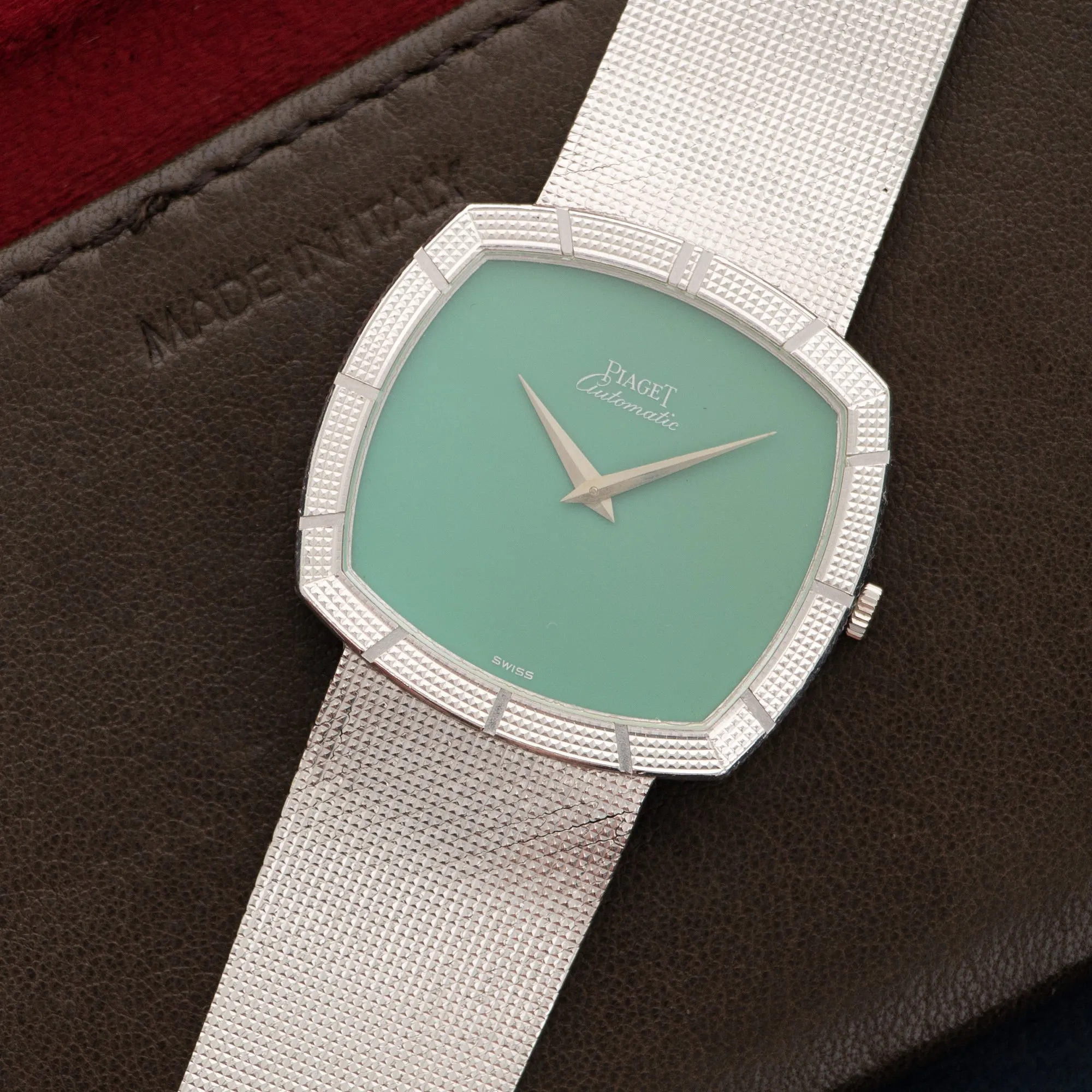 Piaget White Gold Bracelet Watch
