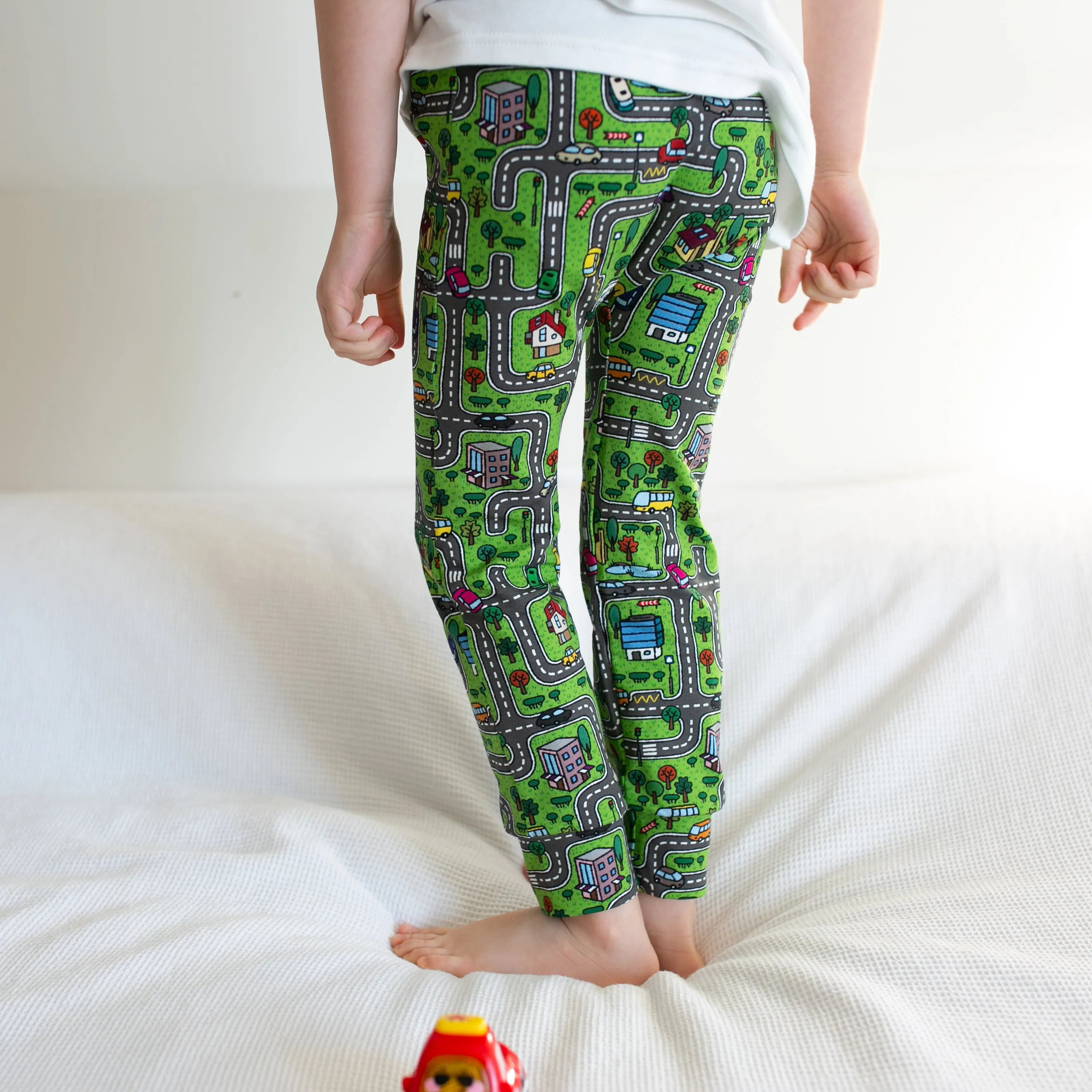 Play Map print Leggings