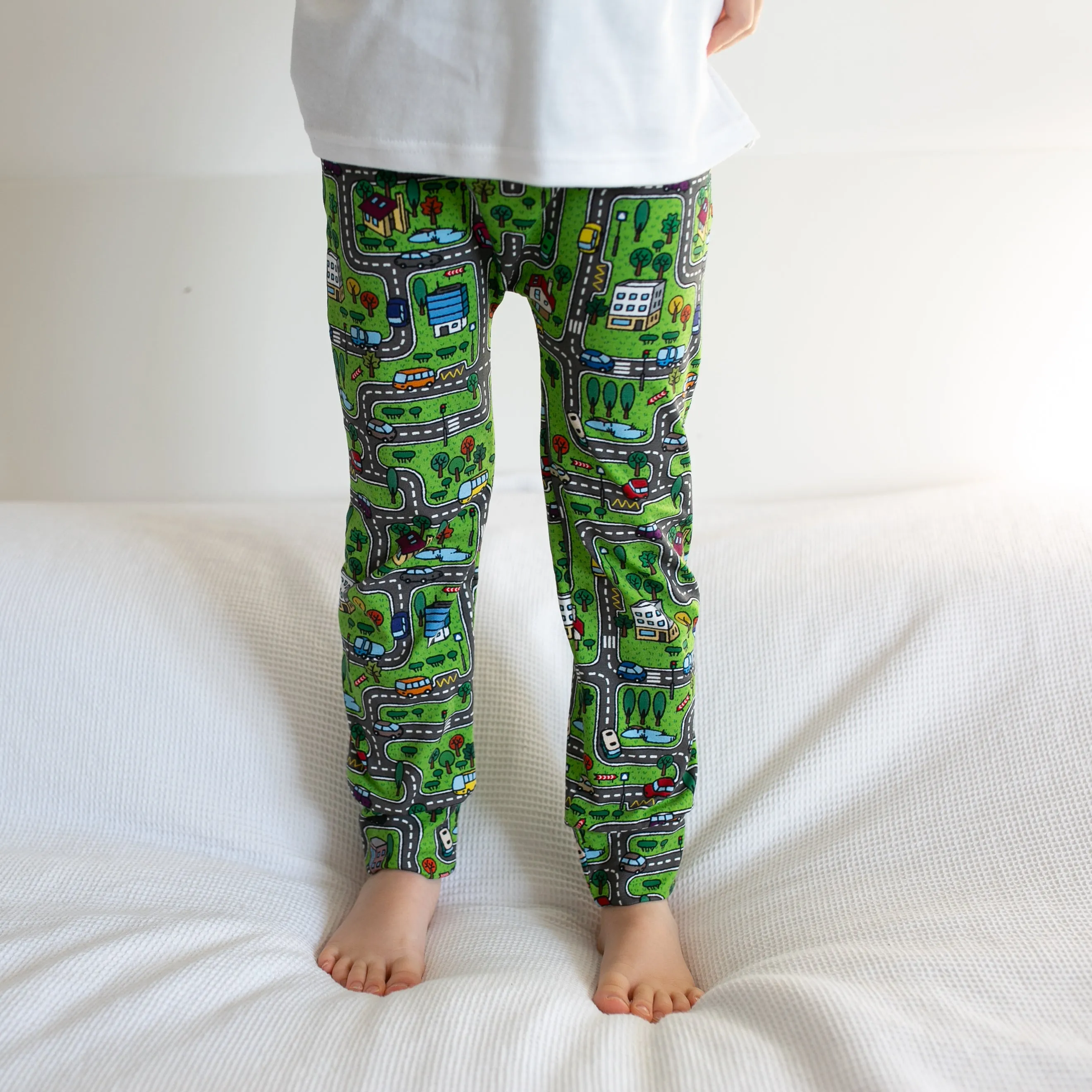 Play Map print Leggings
