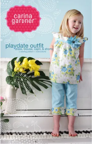Playdate Outfit Sewing Pattern by Carnia Gardner