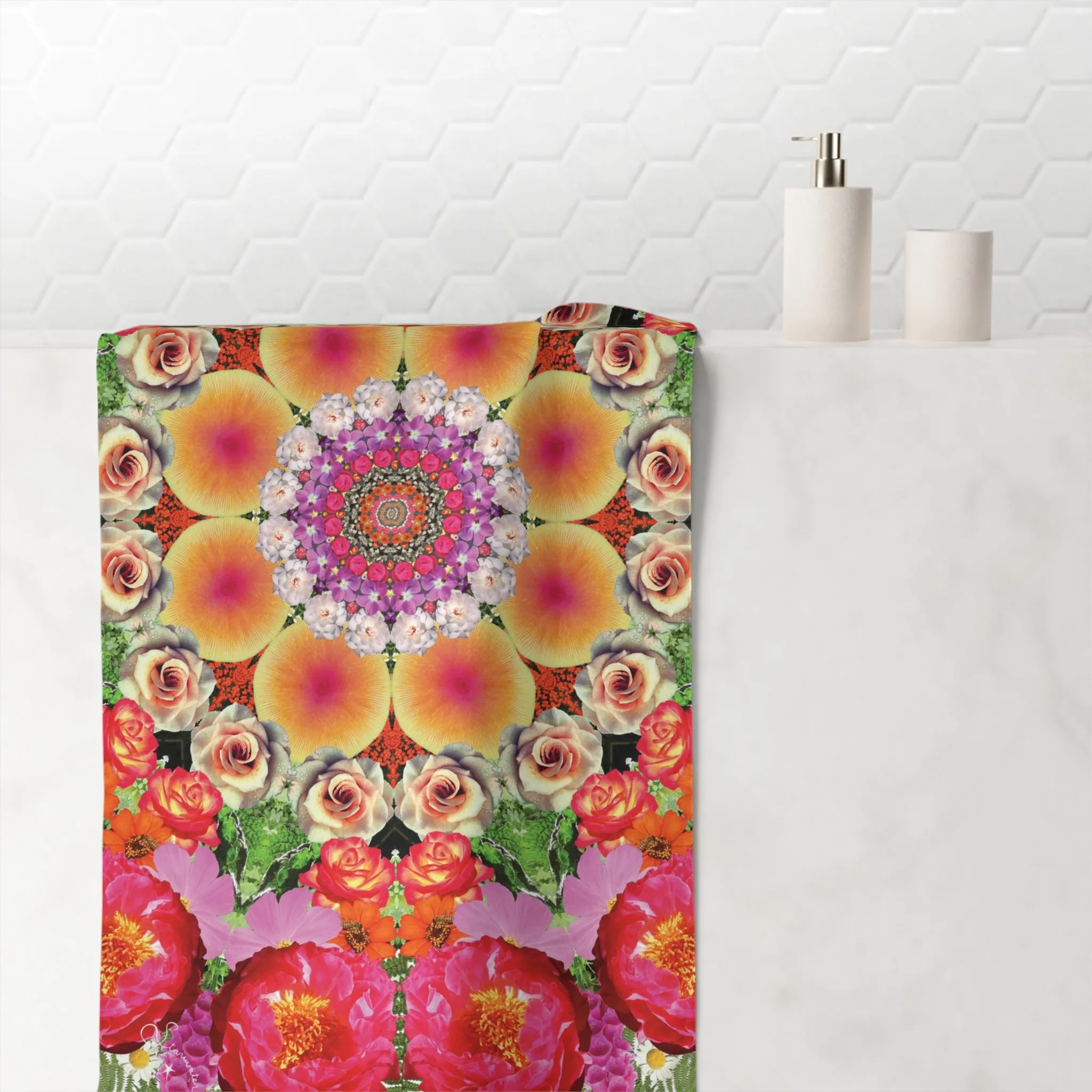 PROSPERITY // Flower Mandala Towel