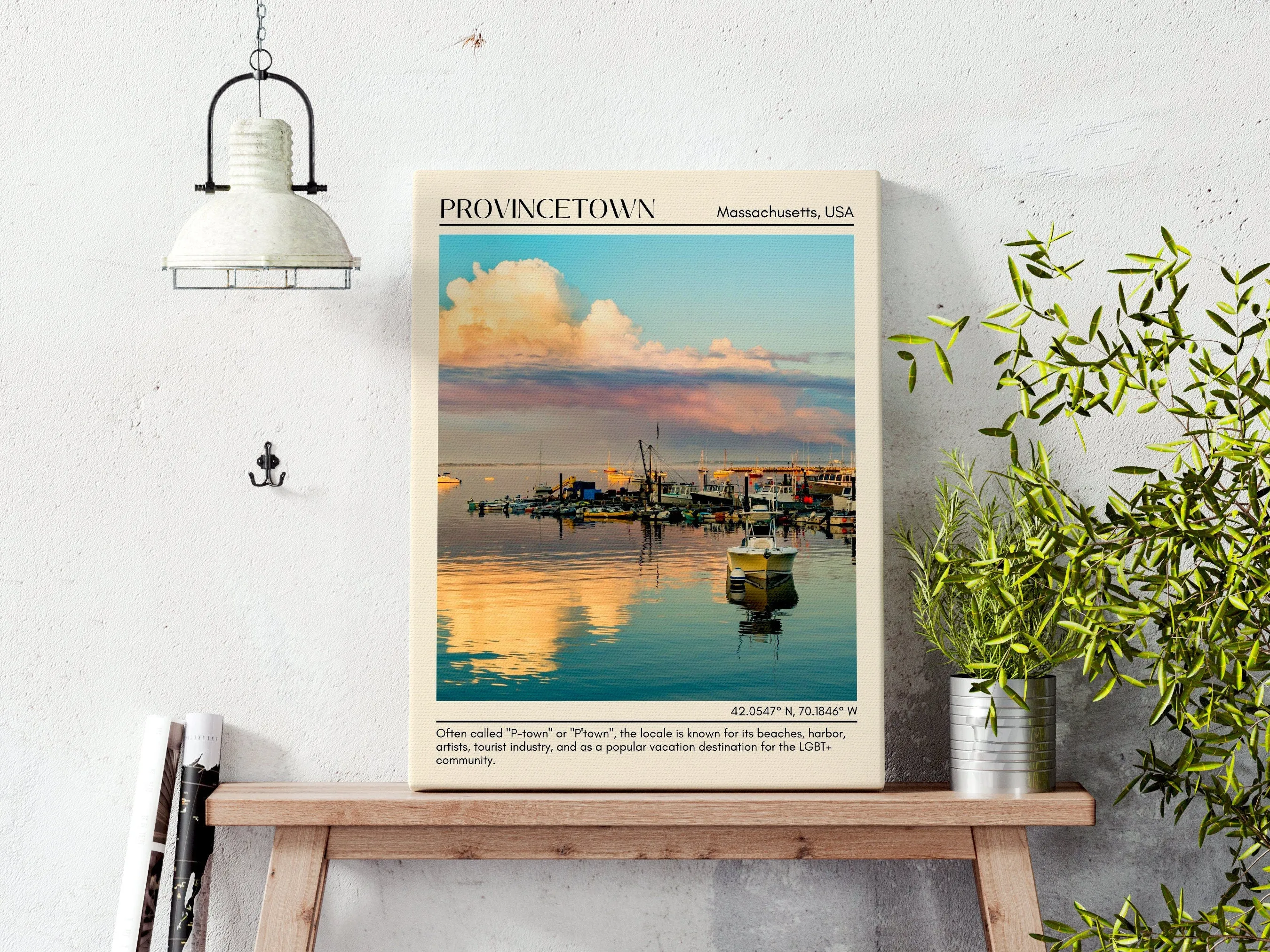 Provincetown Wall Canvas, USA