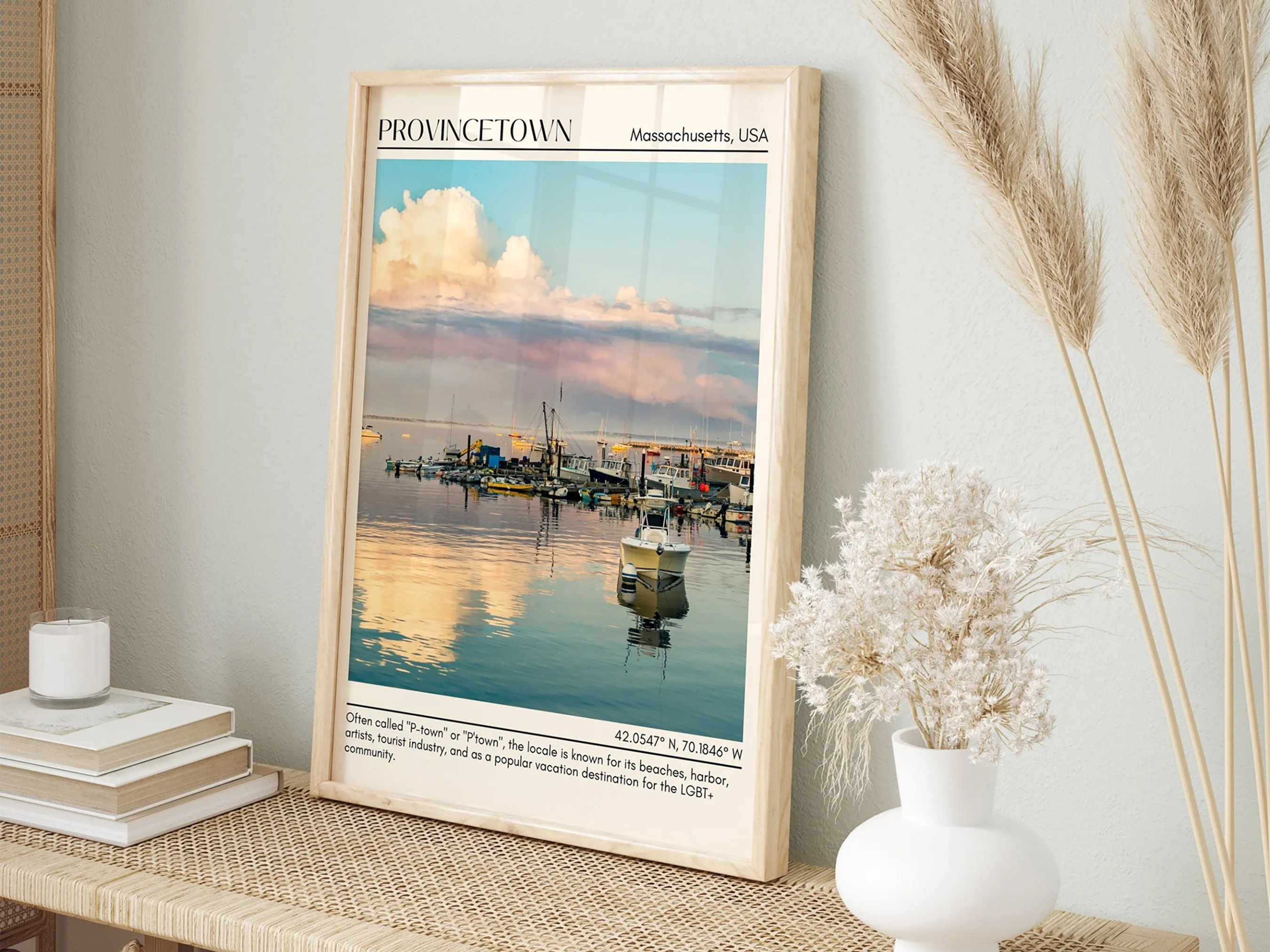 Provincetown Wall Canvas, USA