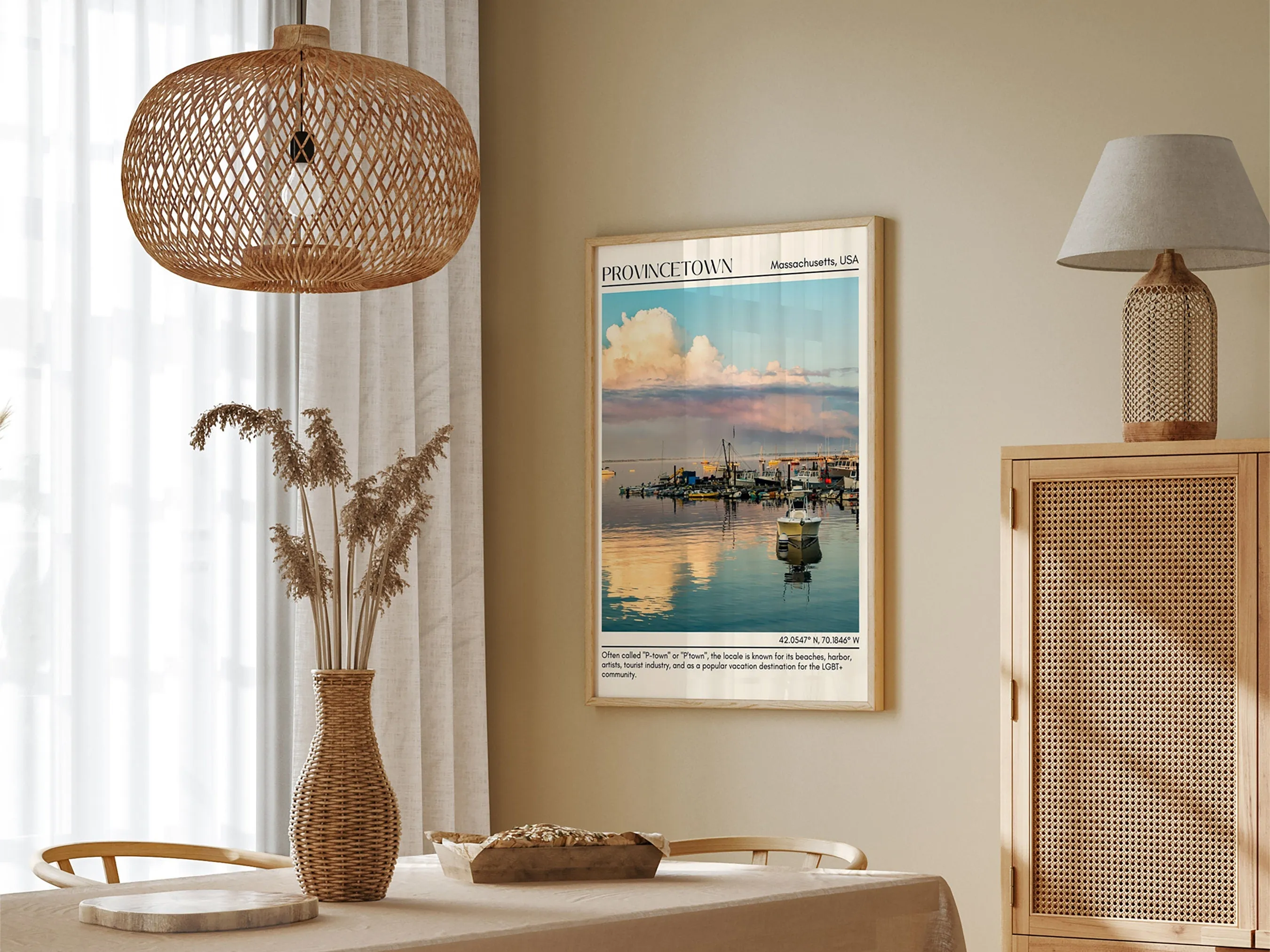 Provincetown Wall Canvas, USA