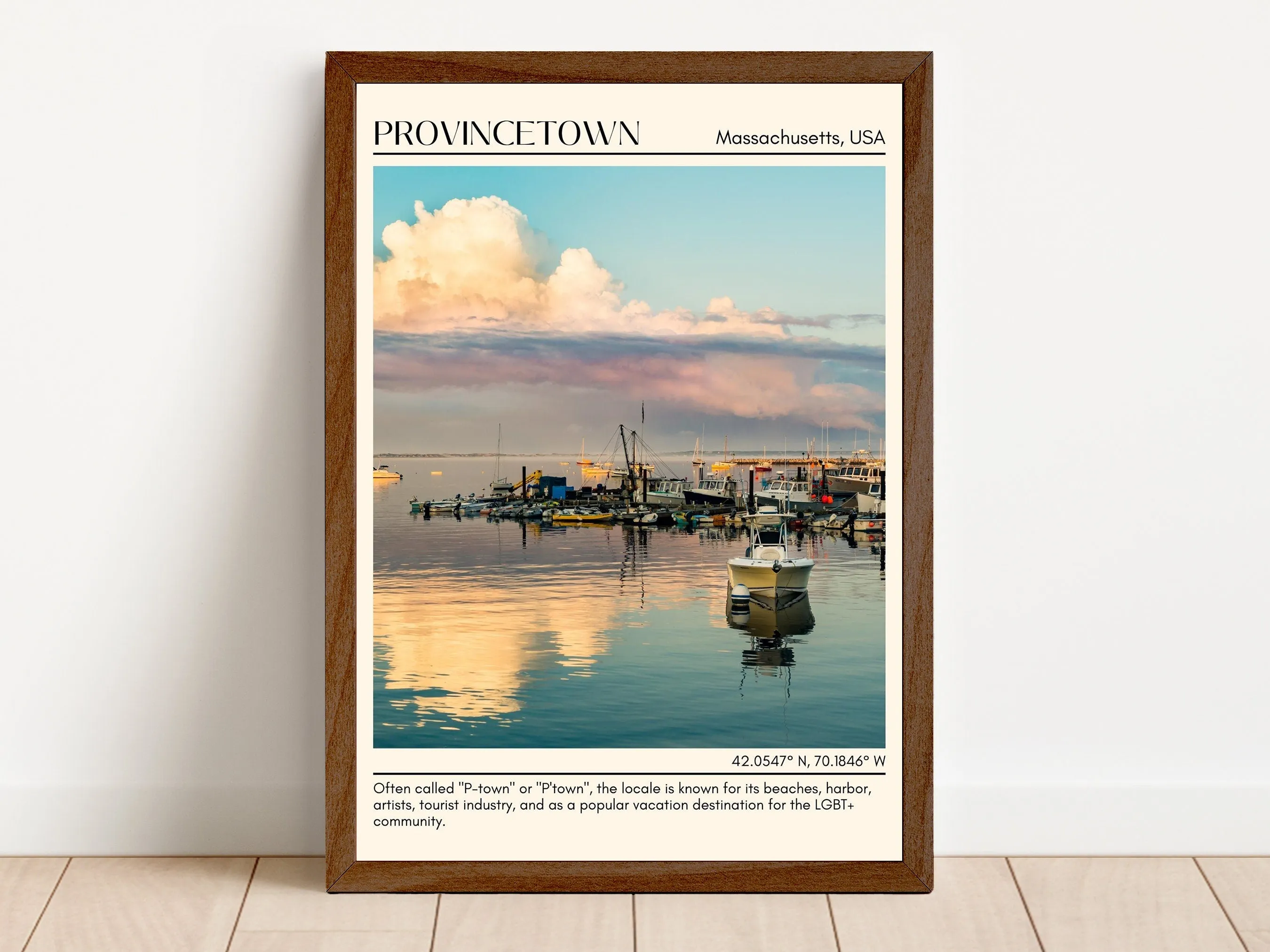 Provincetown Wall Canvas, USA