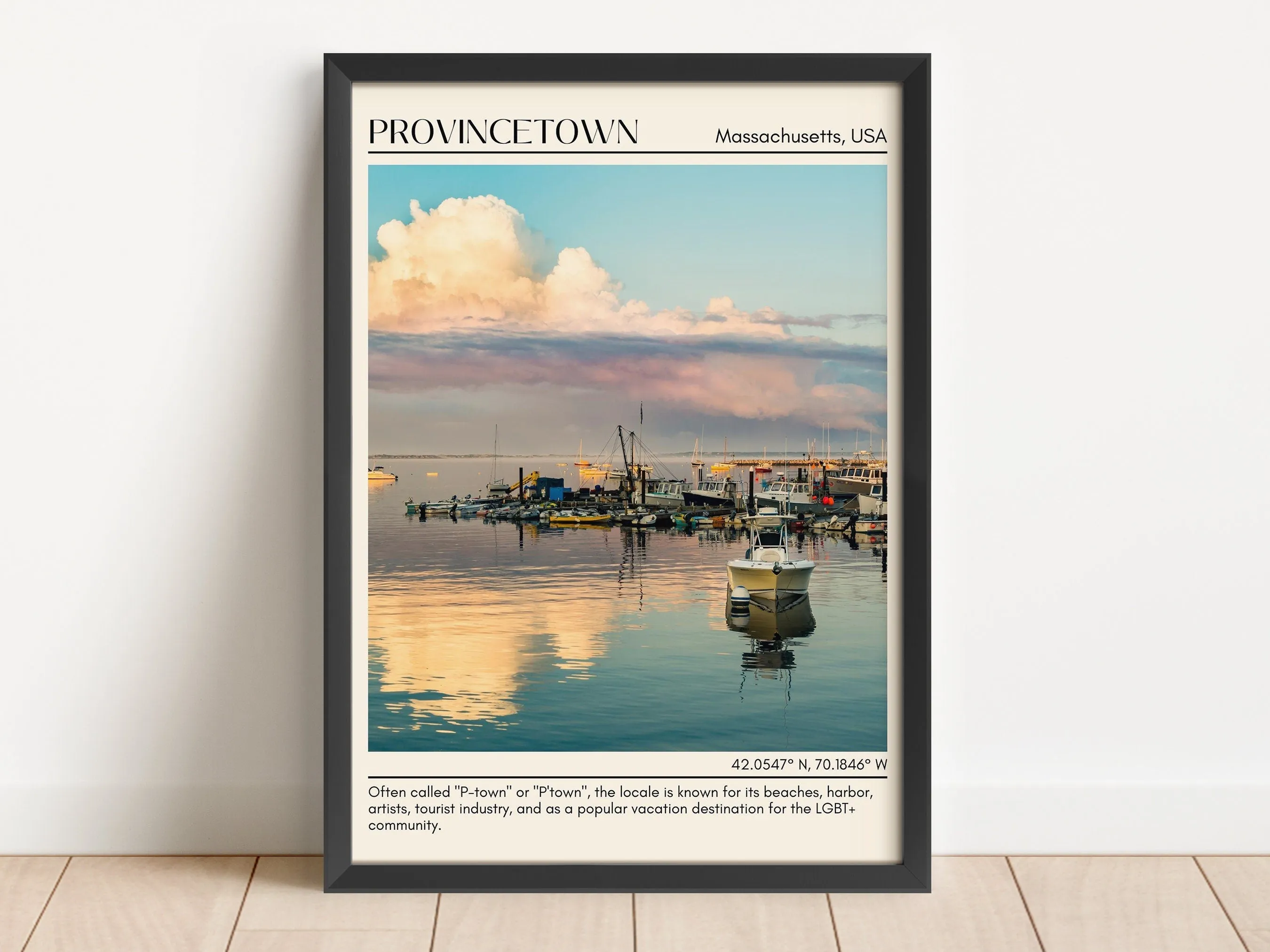 Provincetown Wall Canvas, USA