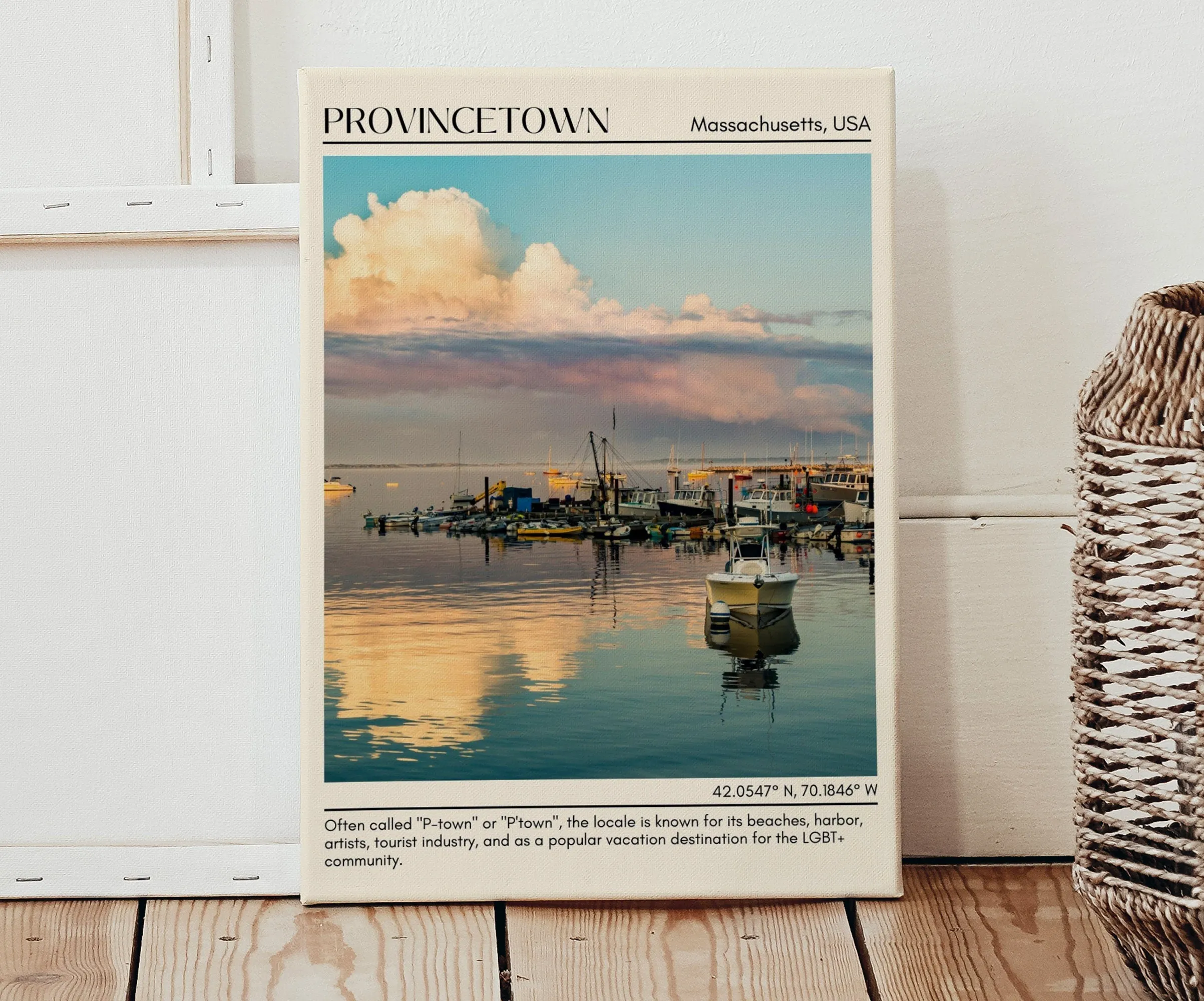 Provincetown Wall Canvas, USA