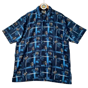 Raw Blue ABR DJ Casual Button Up