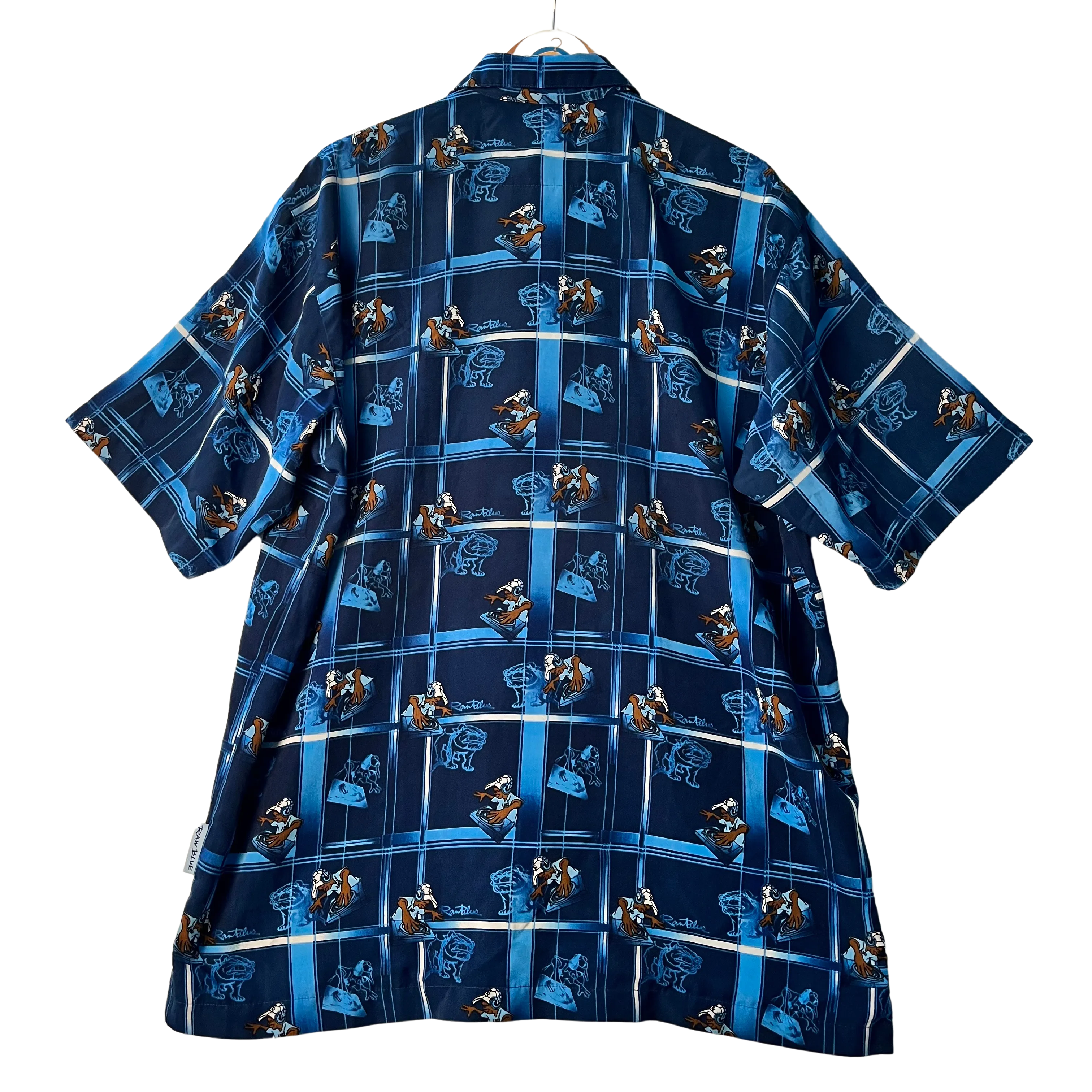 Raw Blue ABR DJ Casual Button Up