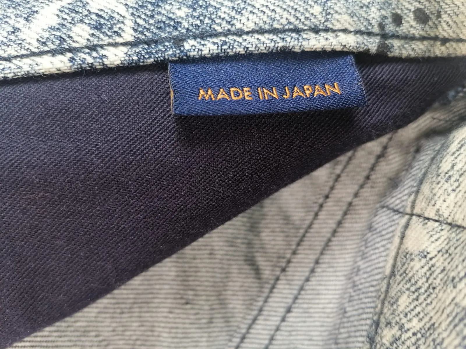 Regular Fit Spray Monogram Jeans