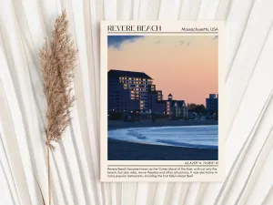Revere Beach Wall Canvas, USA