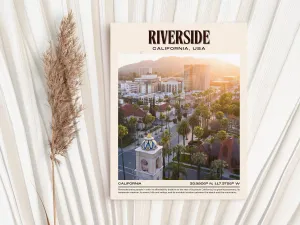 Riverside Print, California, USA