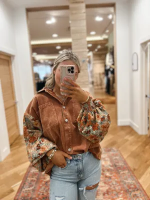 Rust and Roses Jacket