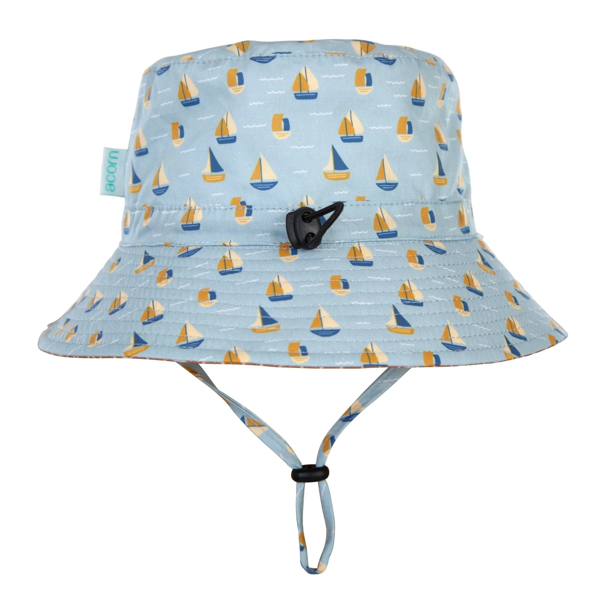 Sail The Bay Wide Brim Bucket Hat
