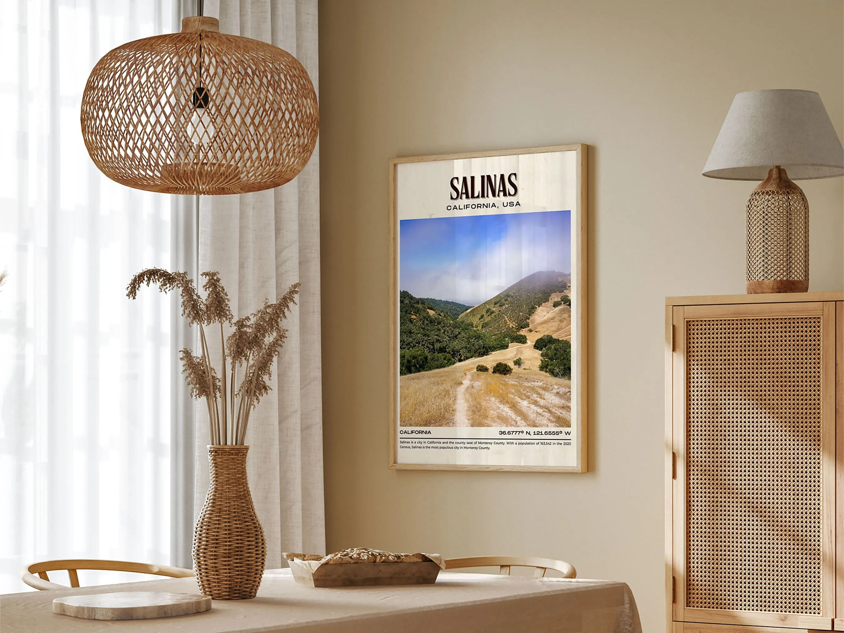 Salinas Vintage Wall Art, California, USA
