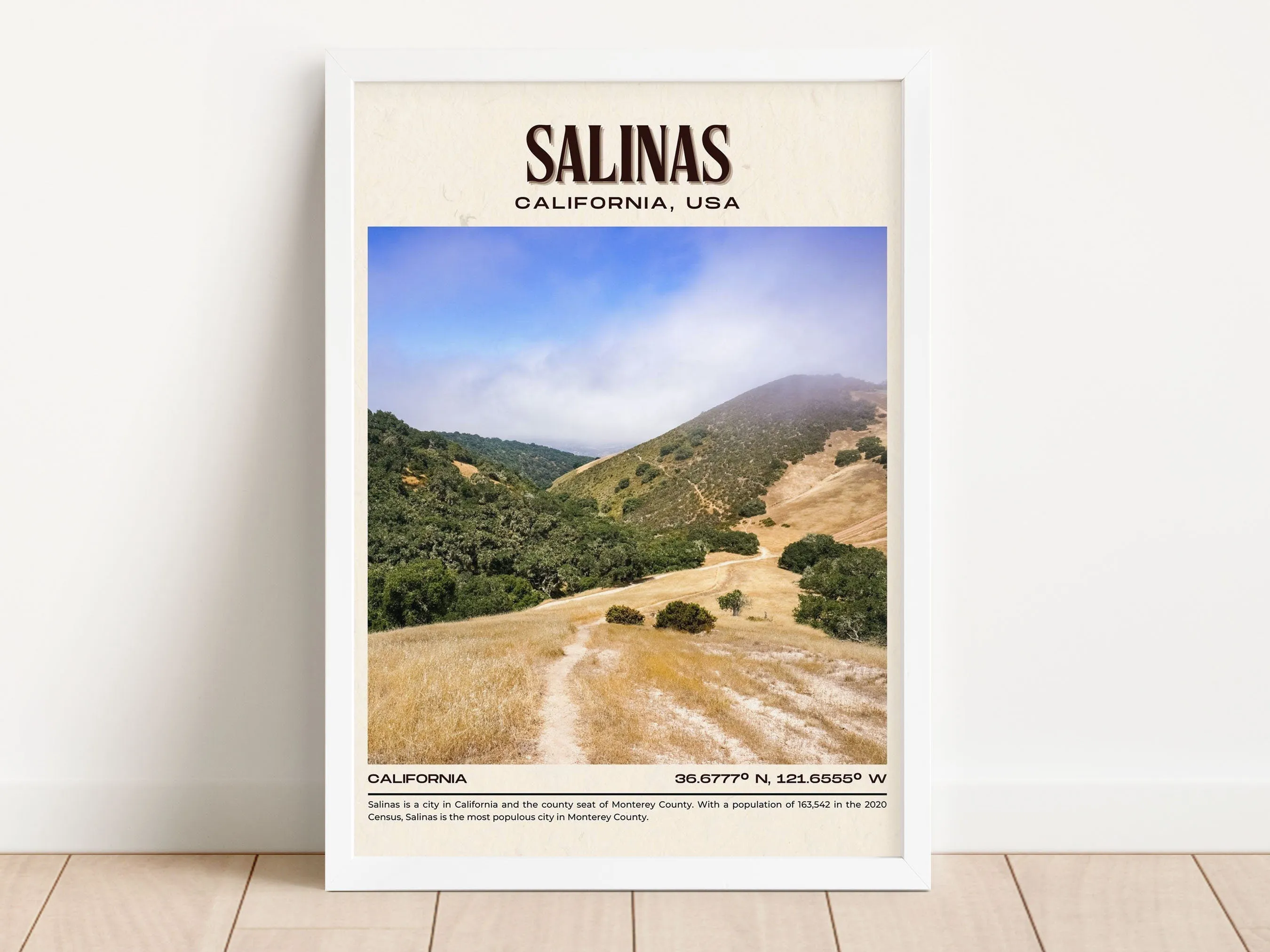 Salinas Vintage Wall Art, California, USA