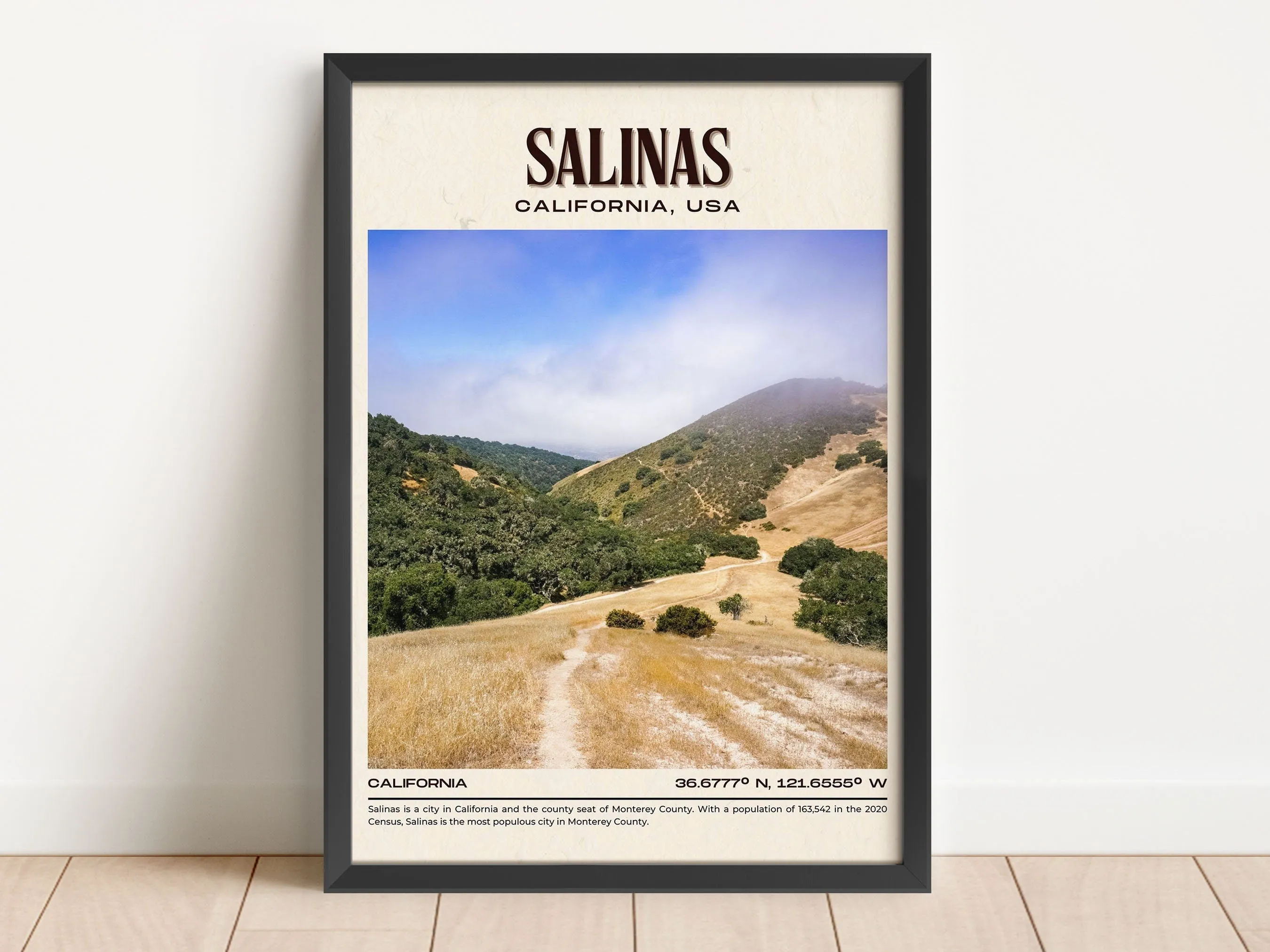 Salinas Vintage Wall Art, California, USA