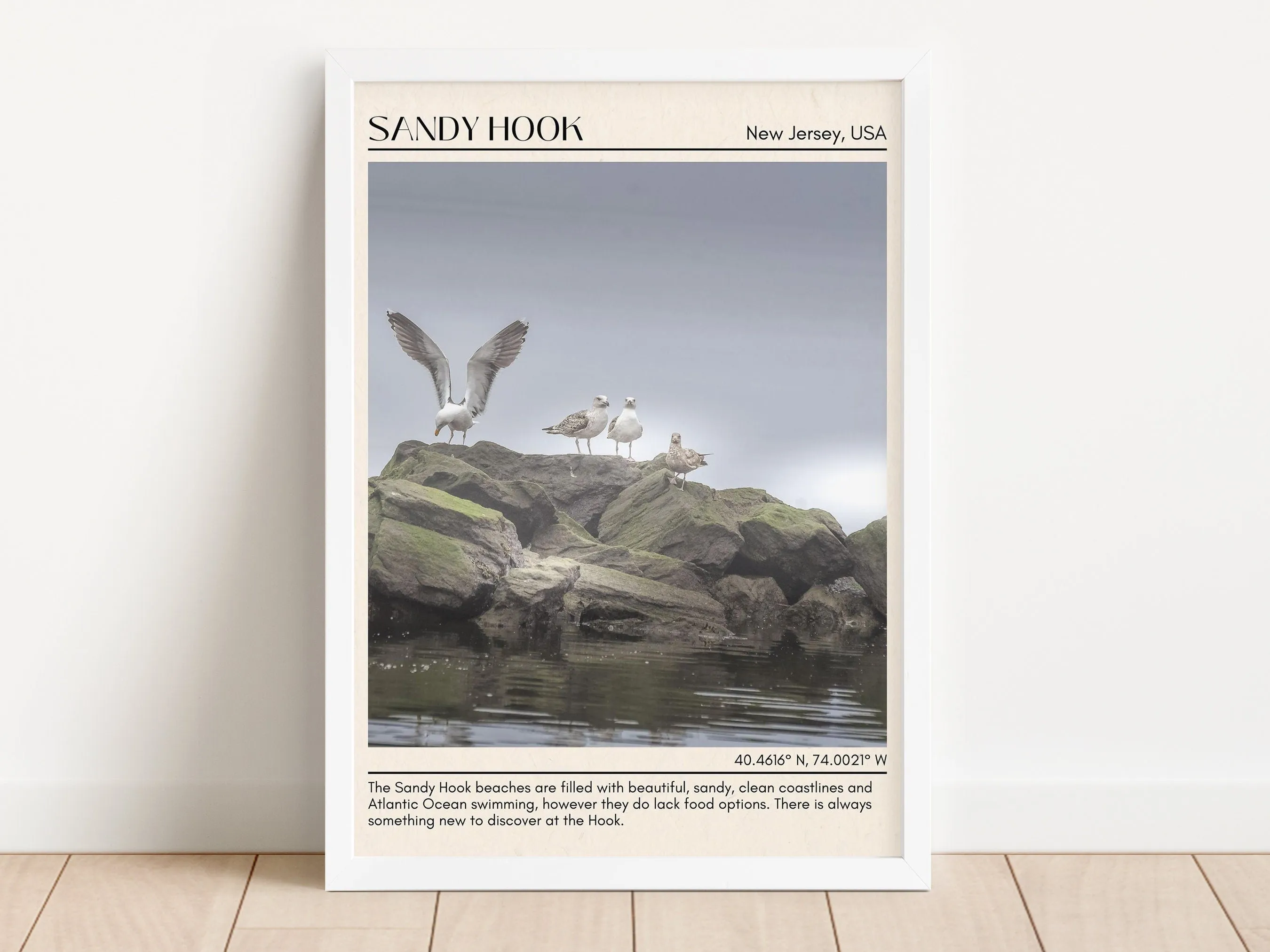 Sandy Hook (Highlands) Wall Canvas, USA