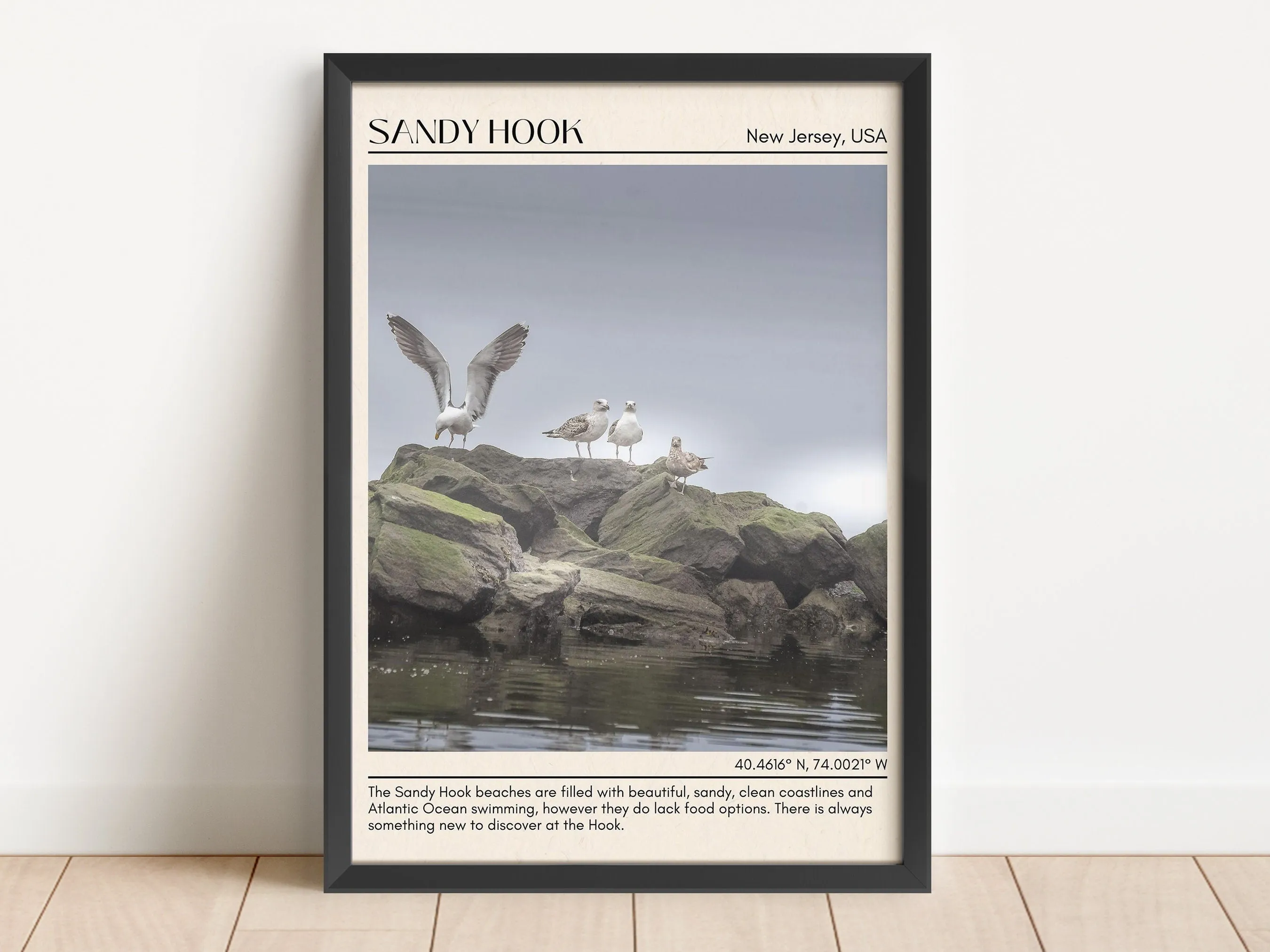 Sandy Hook (Highlands) Wall Canvas, USA