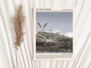 Sandy Hook (Highlands) Wall Canvas, USA