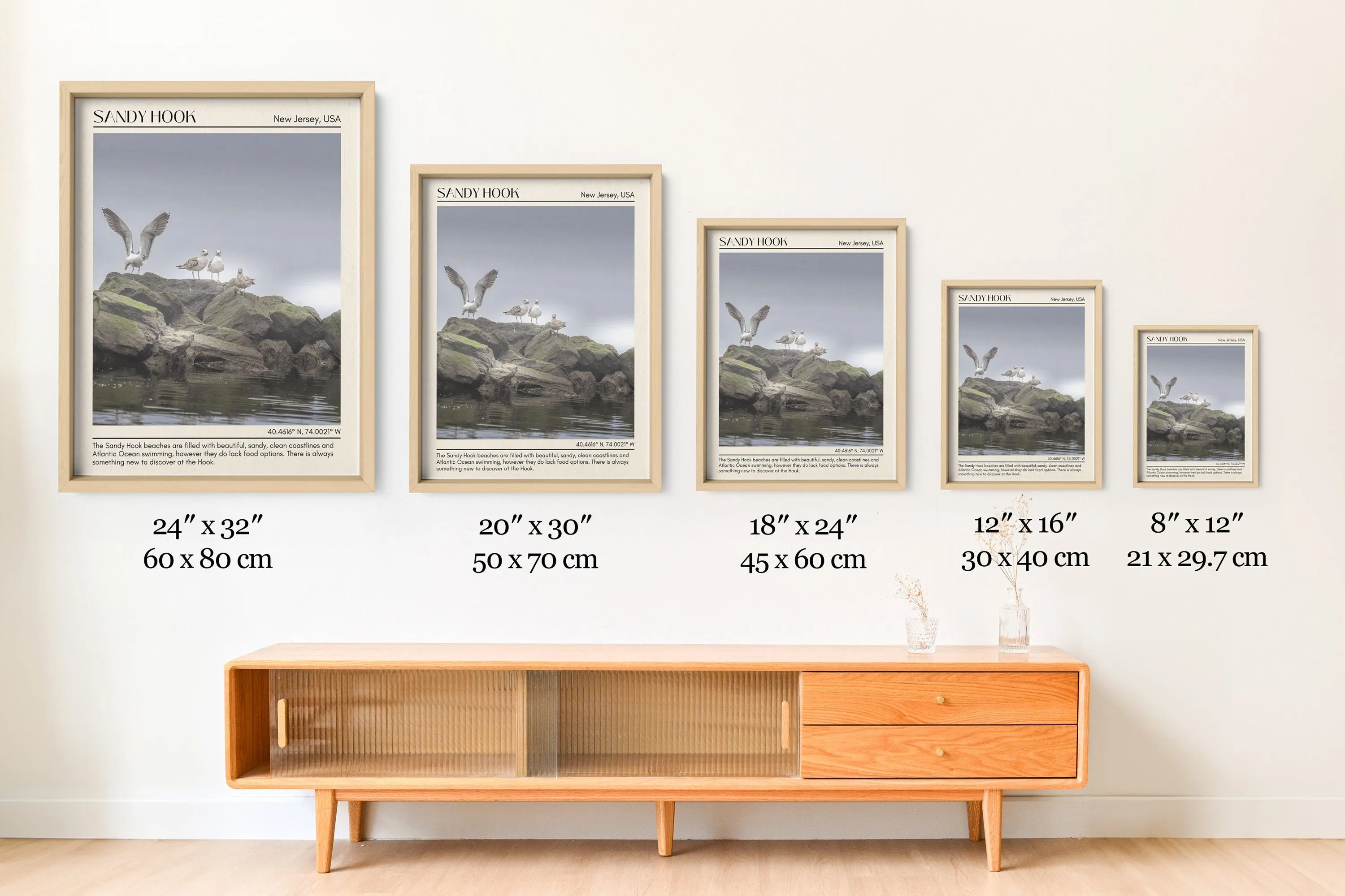 Sandy Hook (Highlands) Wall Canvas, USA