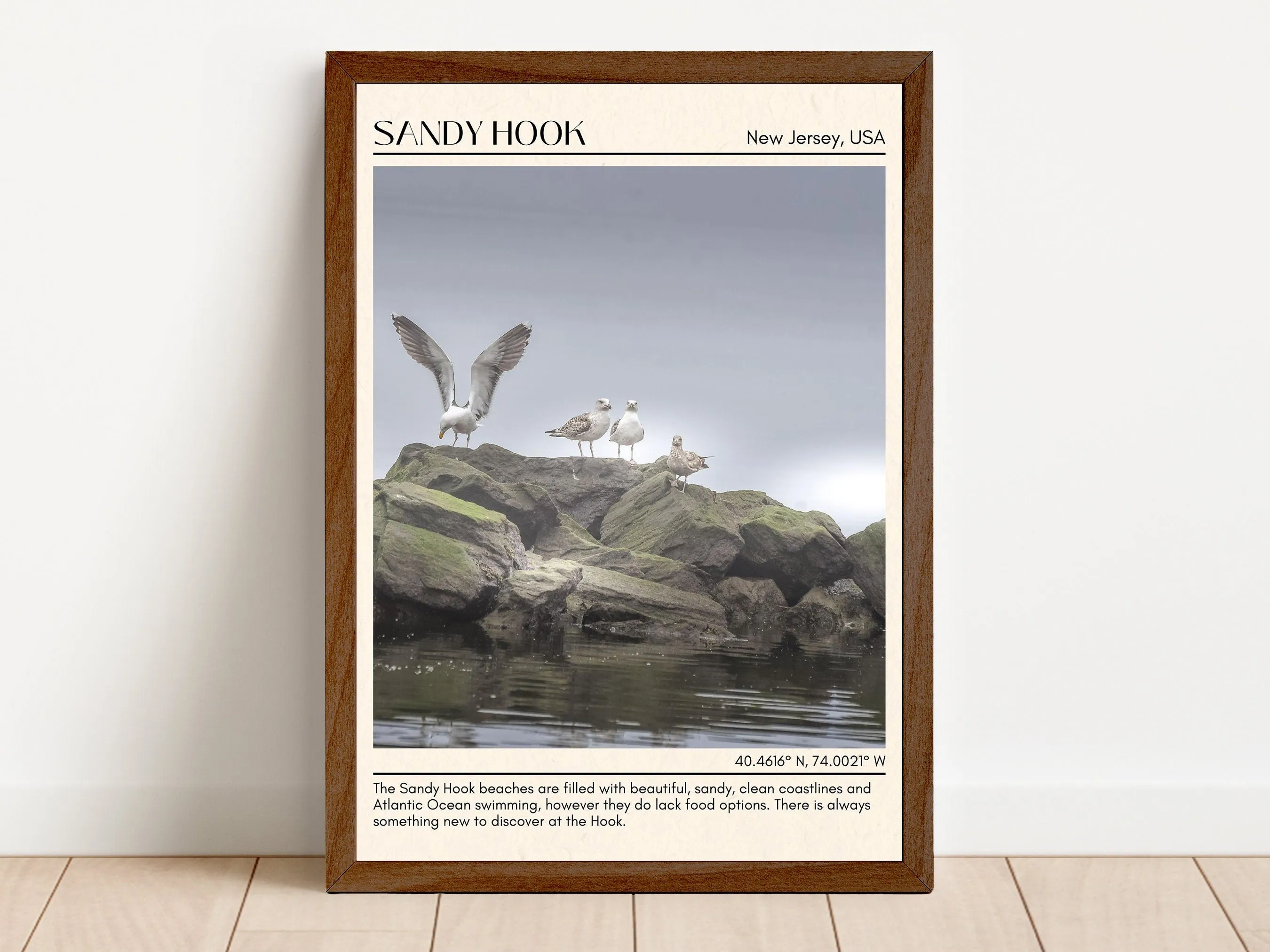 Sandy Hook (Highlands) Wall Canvas, USA