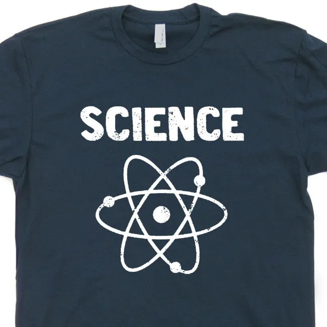 Science T Shirt Geek T Shirts Nerdy T Shirts Vintage Science Shirt