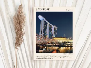 Singapore Minimal Wall Art, Singapore