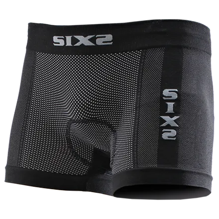 SIX2 Carbon Underwear Butt-Patch Boxer Shorts