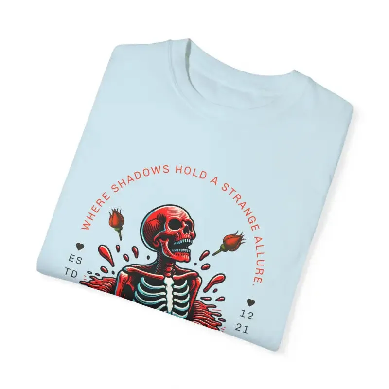 Slay in Comfort Colors Skeleton Tee